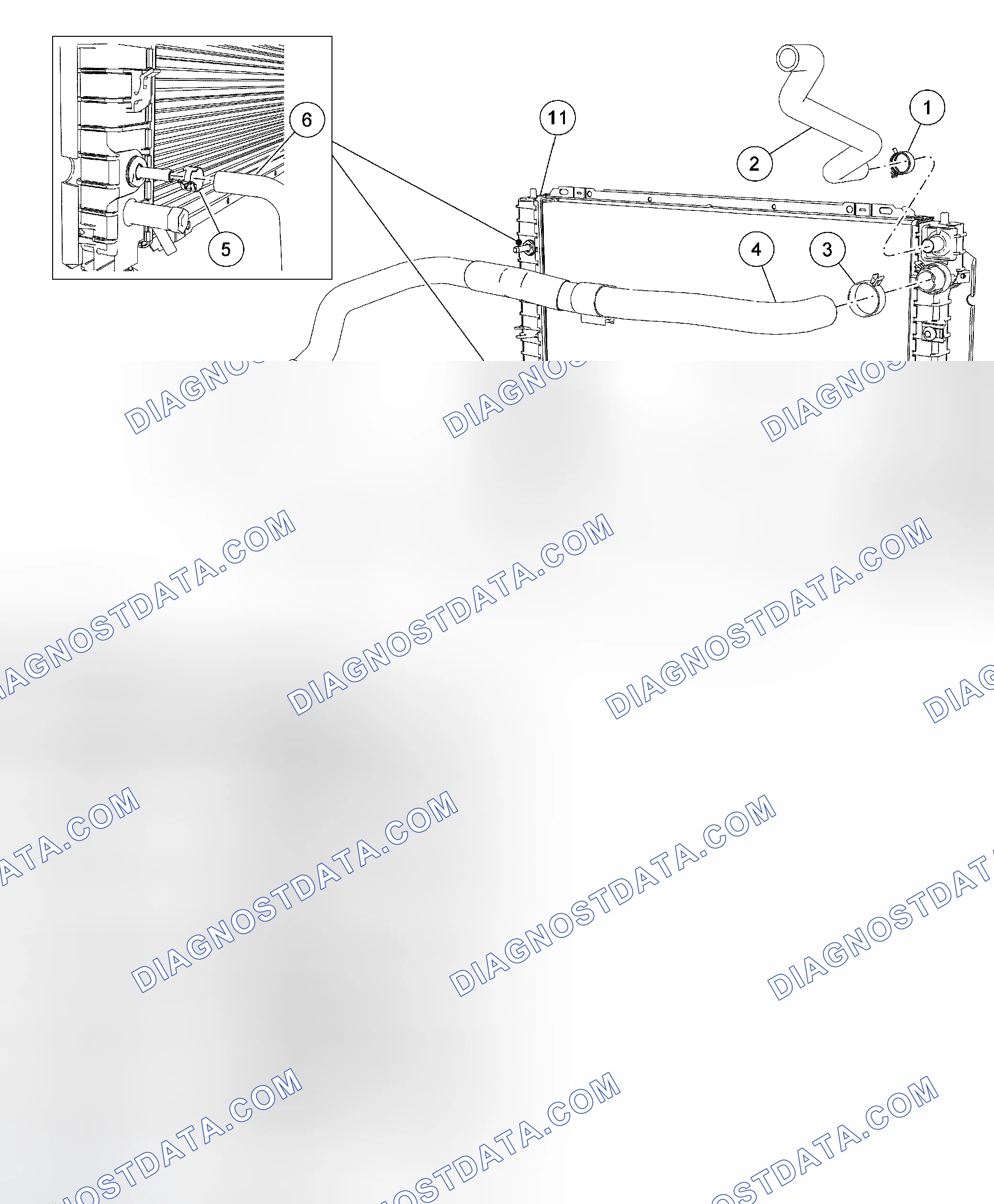 Scheme 16: Radiator - 3.0L