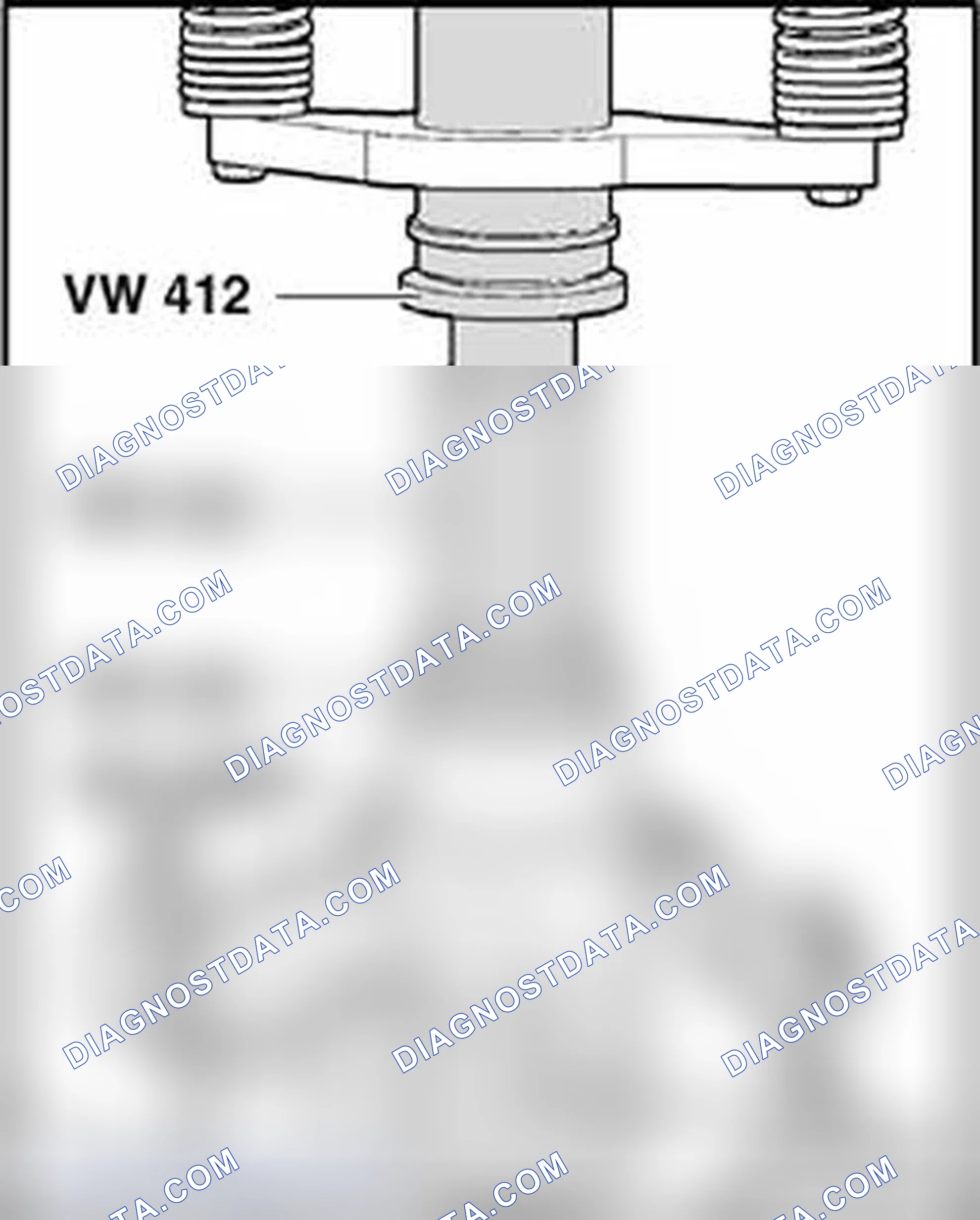 Scheme 938: Pressing wheel bearing into wheel bearing housing