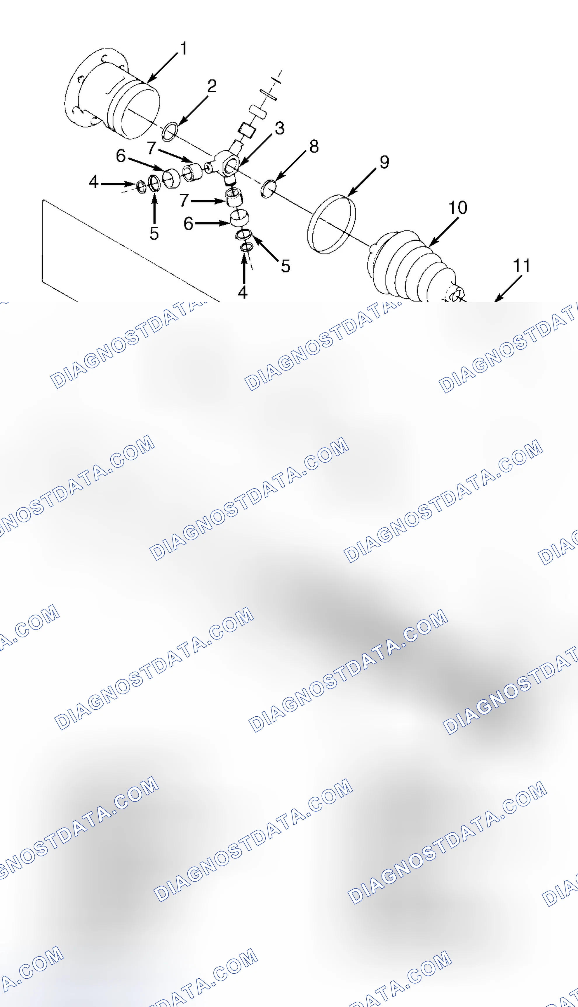 Scheme 18: LEFT DRIVE AXLE SHAFT