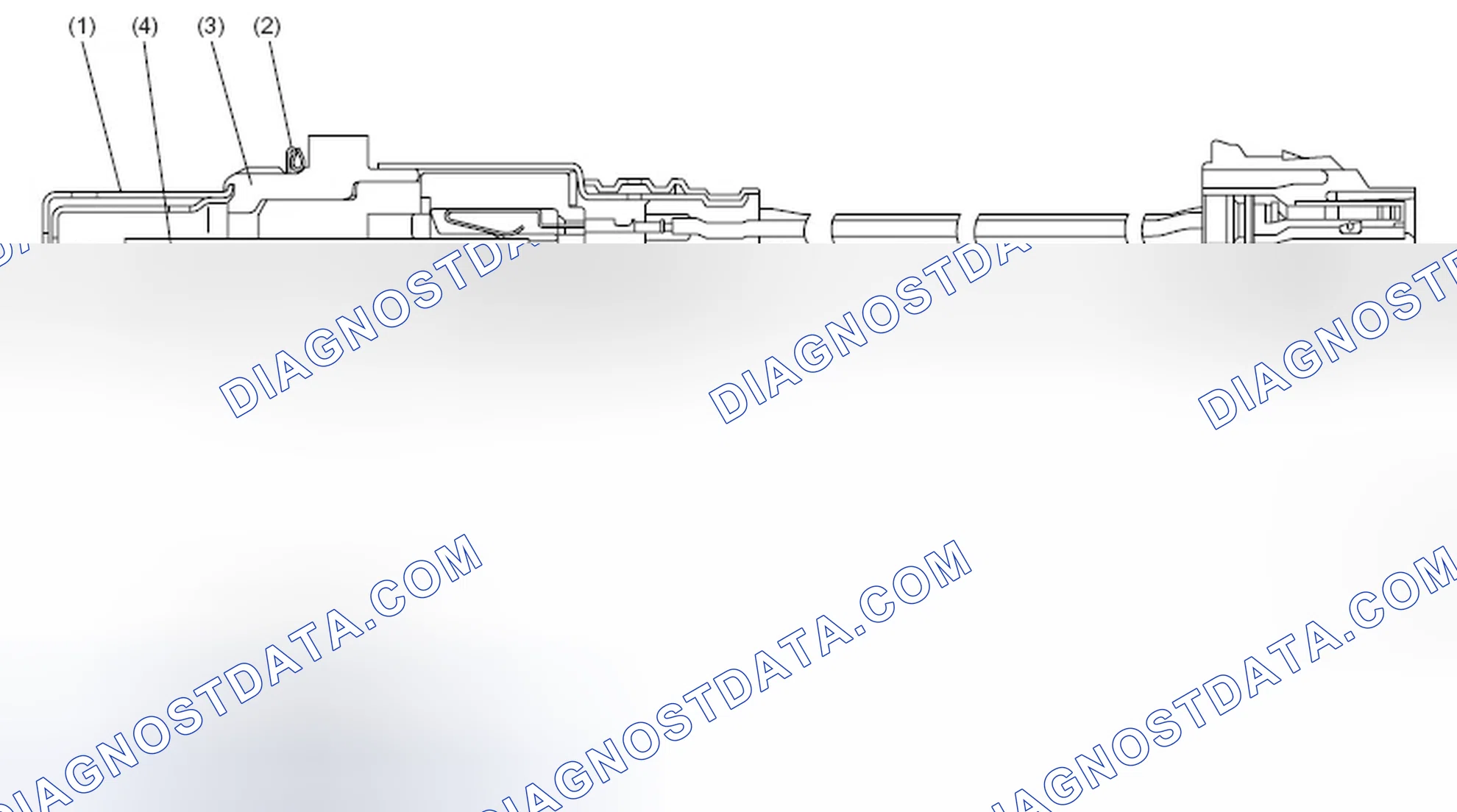Scheme 715: FRONT OXYGEN (A/F) SENSOR