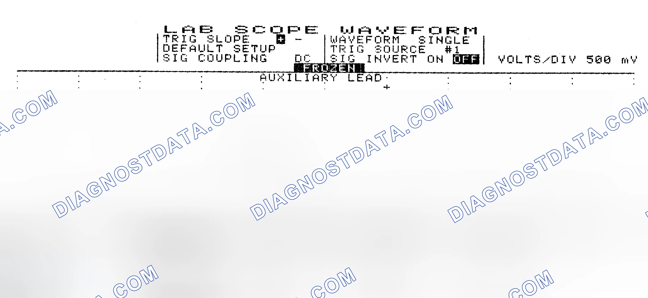 Scheme 10: Single Injector w/Excessive Current Flow - Current Pattern