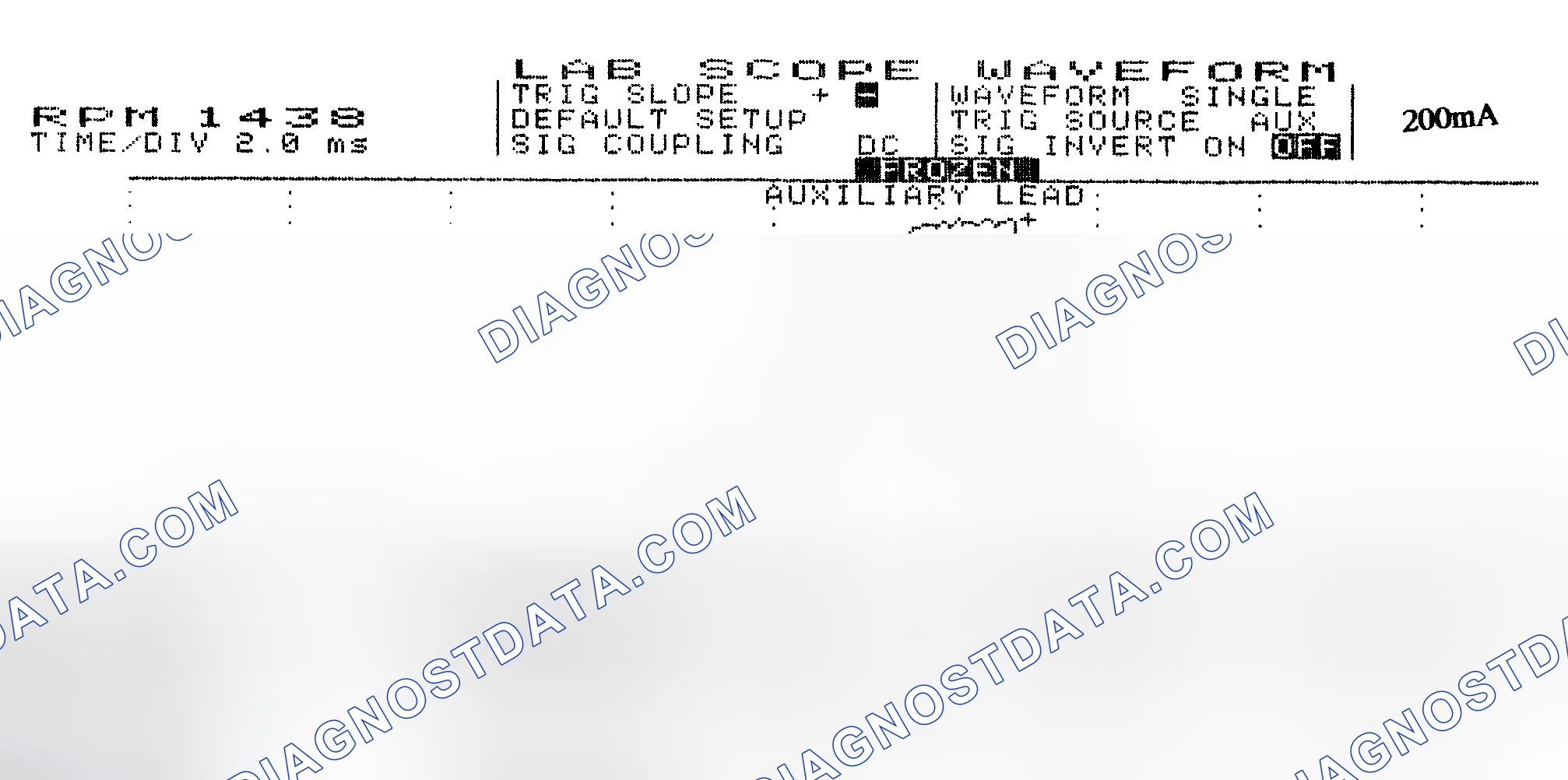 Scheme 15: Single Injector w/Normal Current Flow - Current Pattern