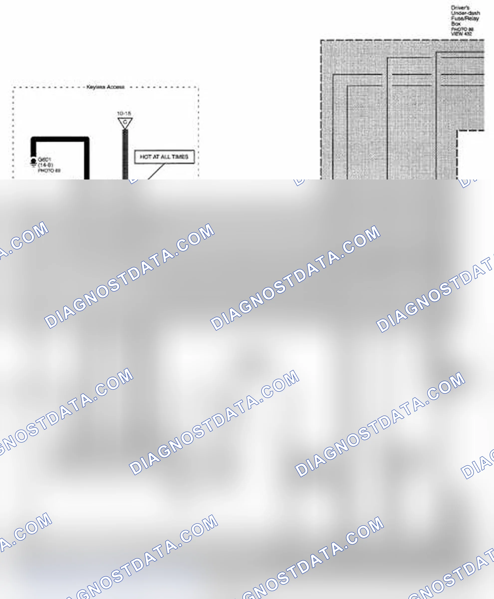 Scheme 62: Power Distribution Circuit Diagram (Page 10-10)