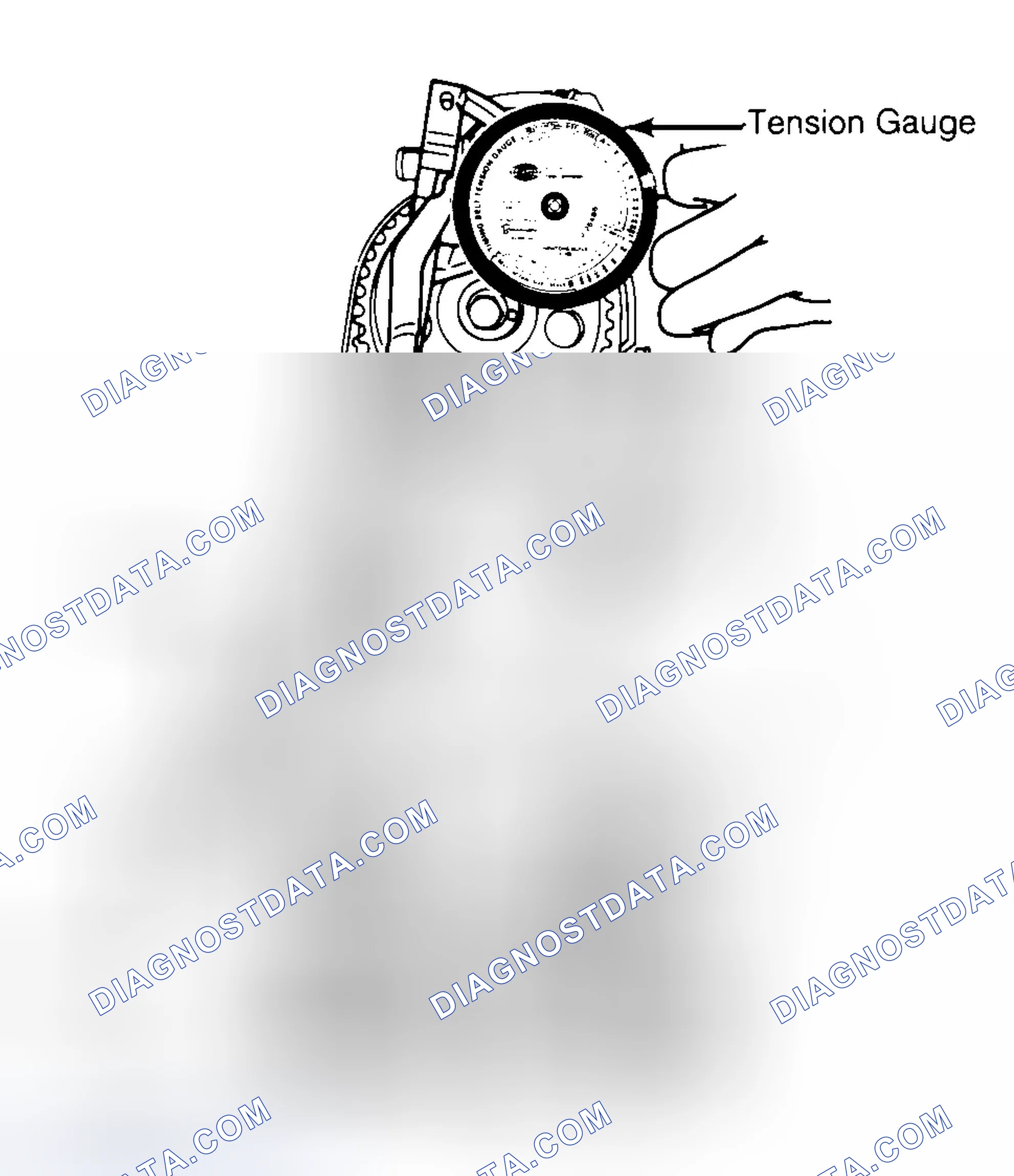 Scheme 3: Adjusting Typical Timing Belt Tension