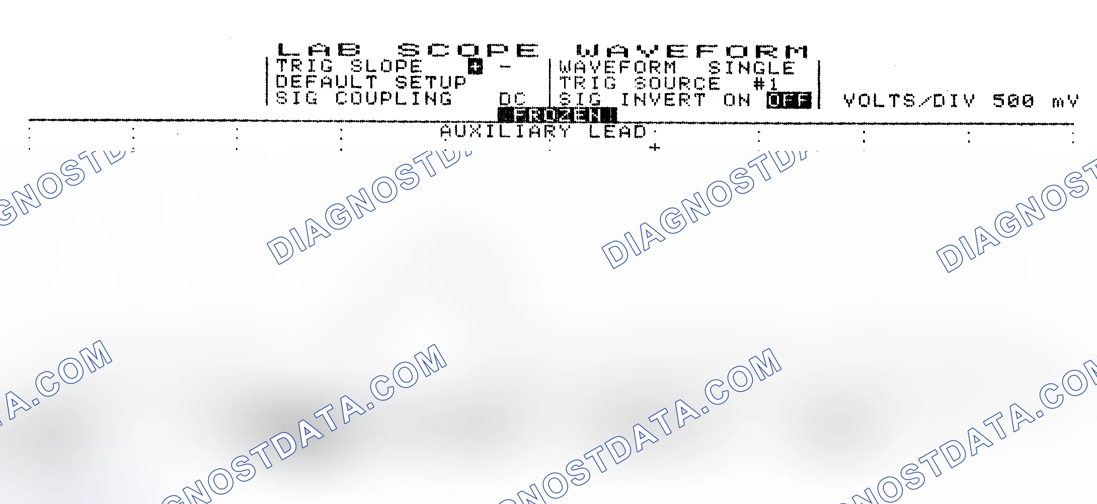 Scheme 10: Single Injector w/Excessive Current Flow - Current Pattern