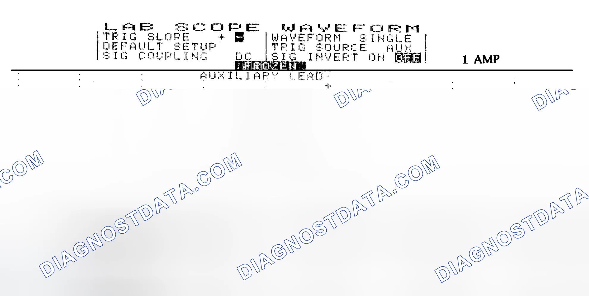 Scheme 20: Single Injector w/Normal Current Flow - Current Pattern