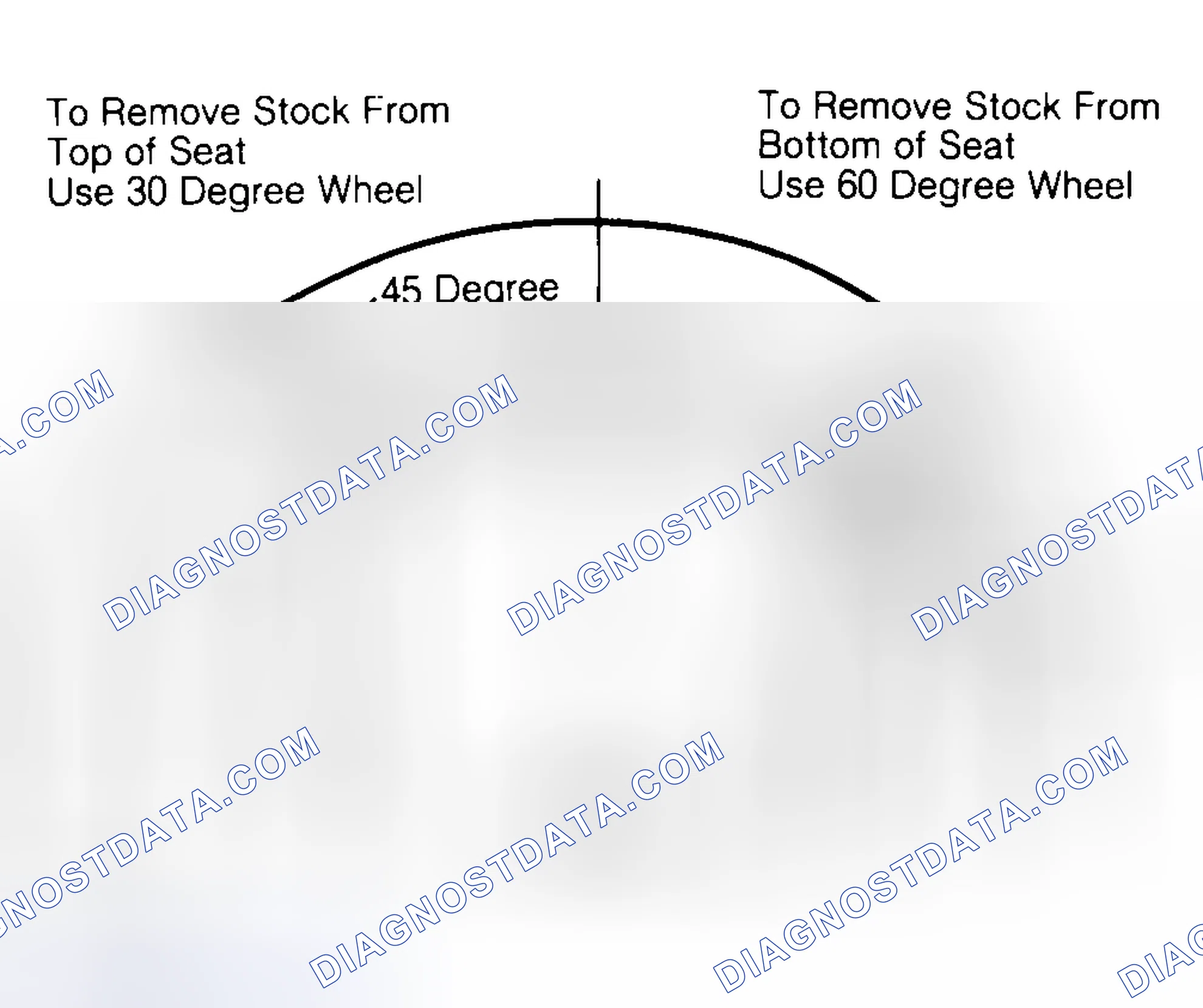 Scheme 19: Adjusting Valve Seat Width