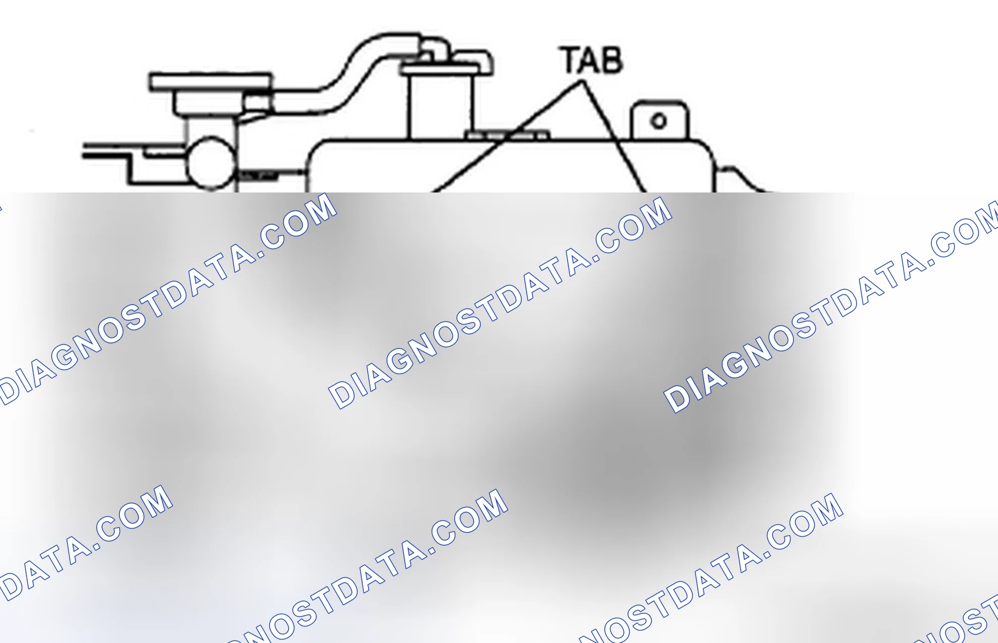 Scheme 33: Coolant Reserve Tank Removal Note