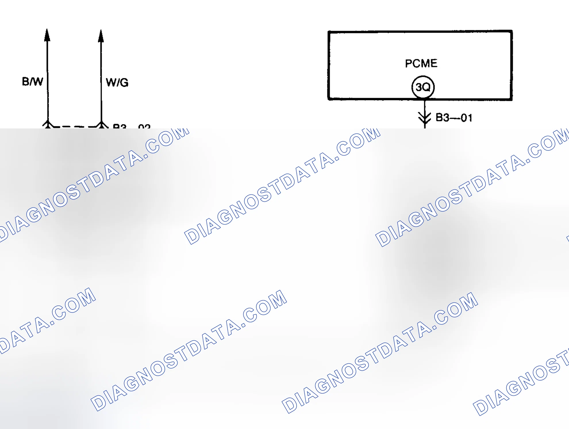 Scheme 68: Trouble Code No. 34 Schematic (Idle Air Control Valve)