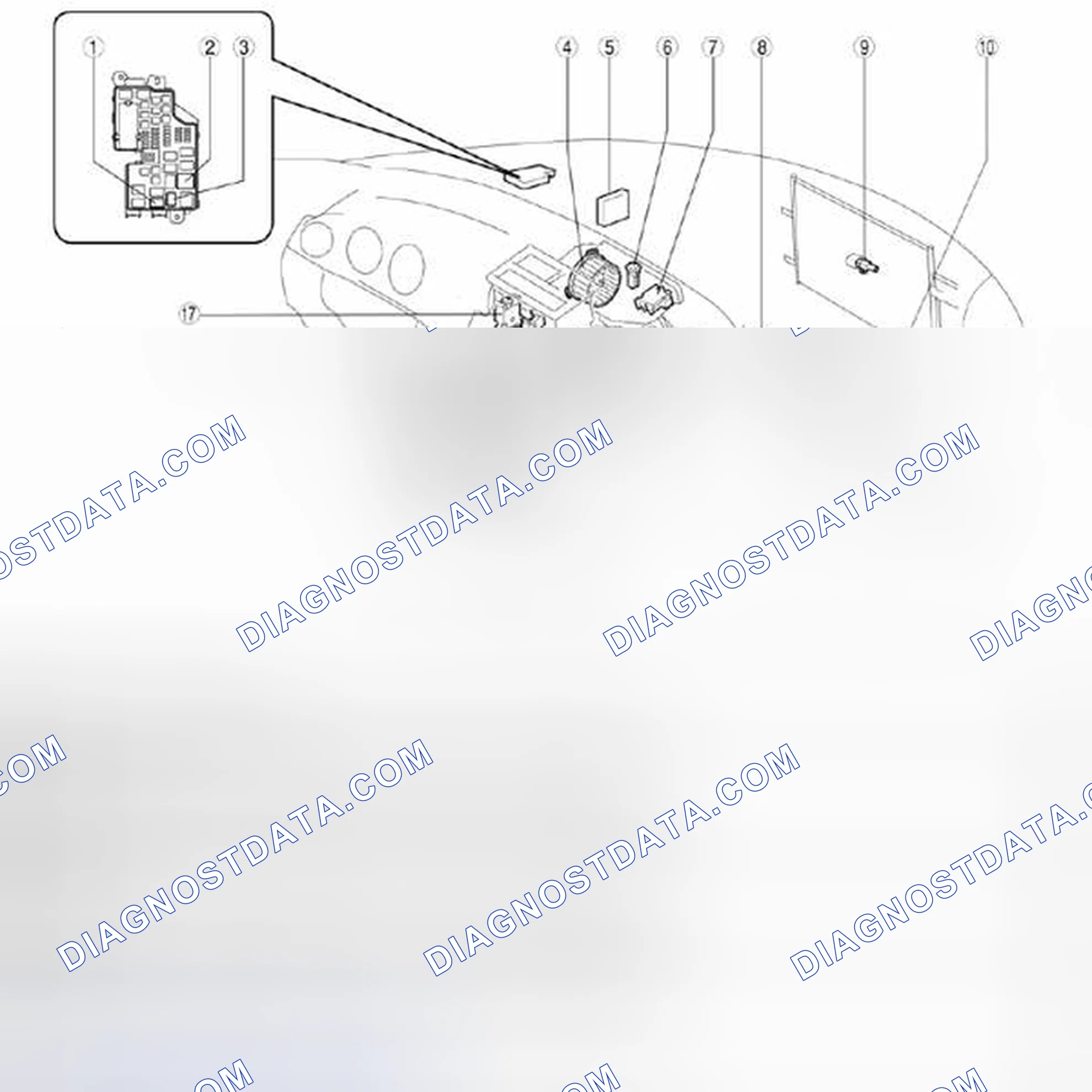 Scheme 1: Locating HVAC Control System Components (1 Of 2)