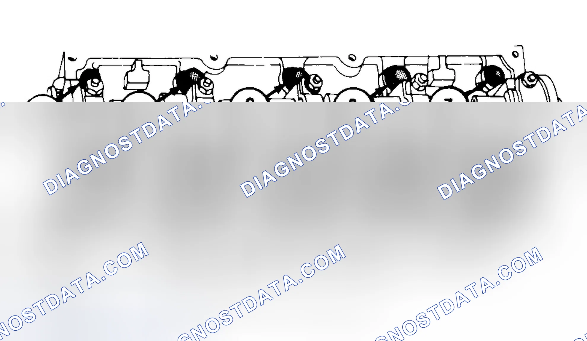 Scheme 7: Typical Cylinder Head Tightening or Loosening Sequence