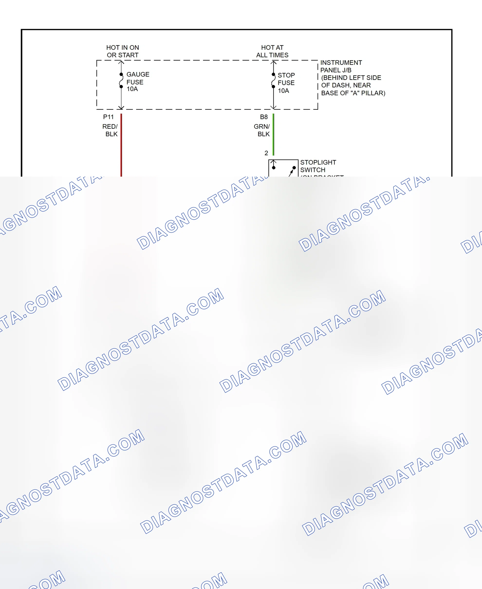 Scheme 347: Shift Interlock System Wiring Diagram (2001 - Toyota ECHO)