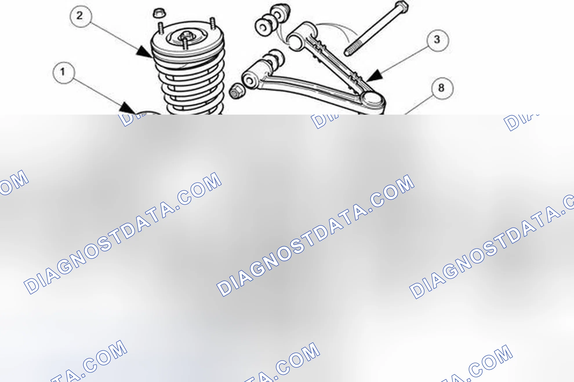 Scheme 1: Front Suspension - Description & Operation
