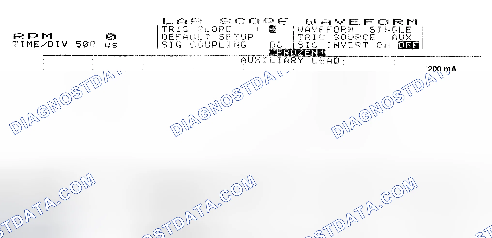 Scheme 17: Single Injector w/Normal Current Flow - Current Pattern