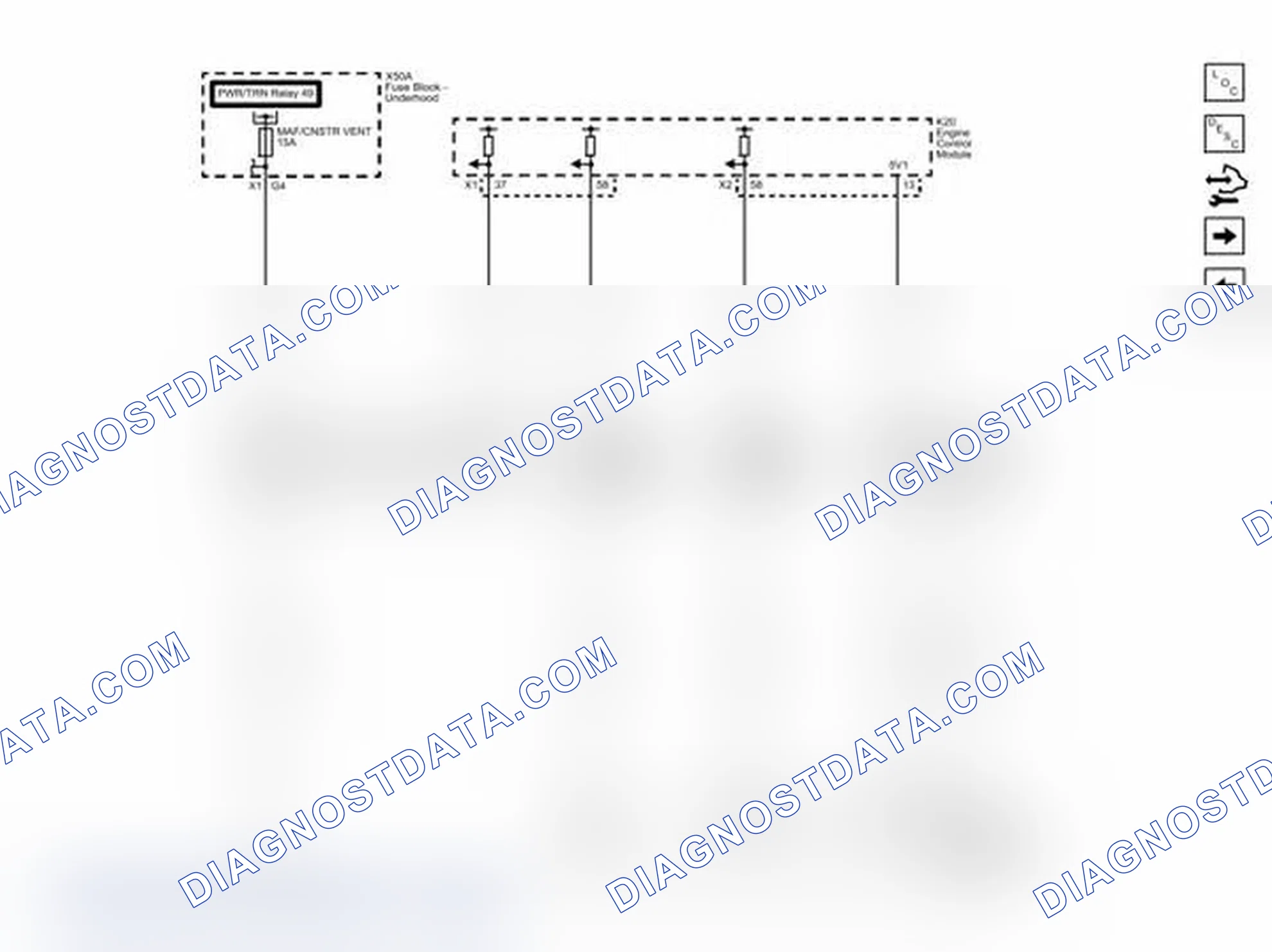 Scheme 3: Engine Data Sensors - Pressure and Temperature Controls