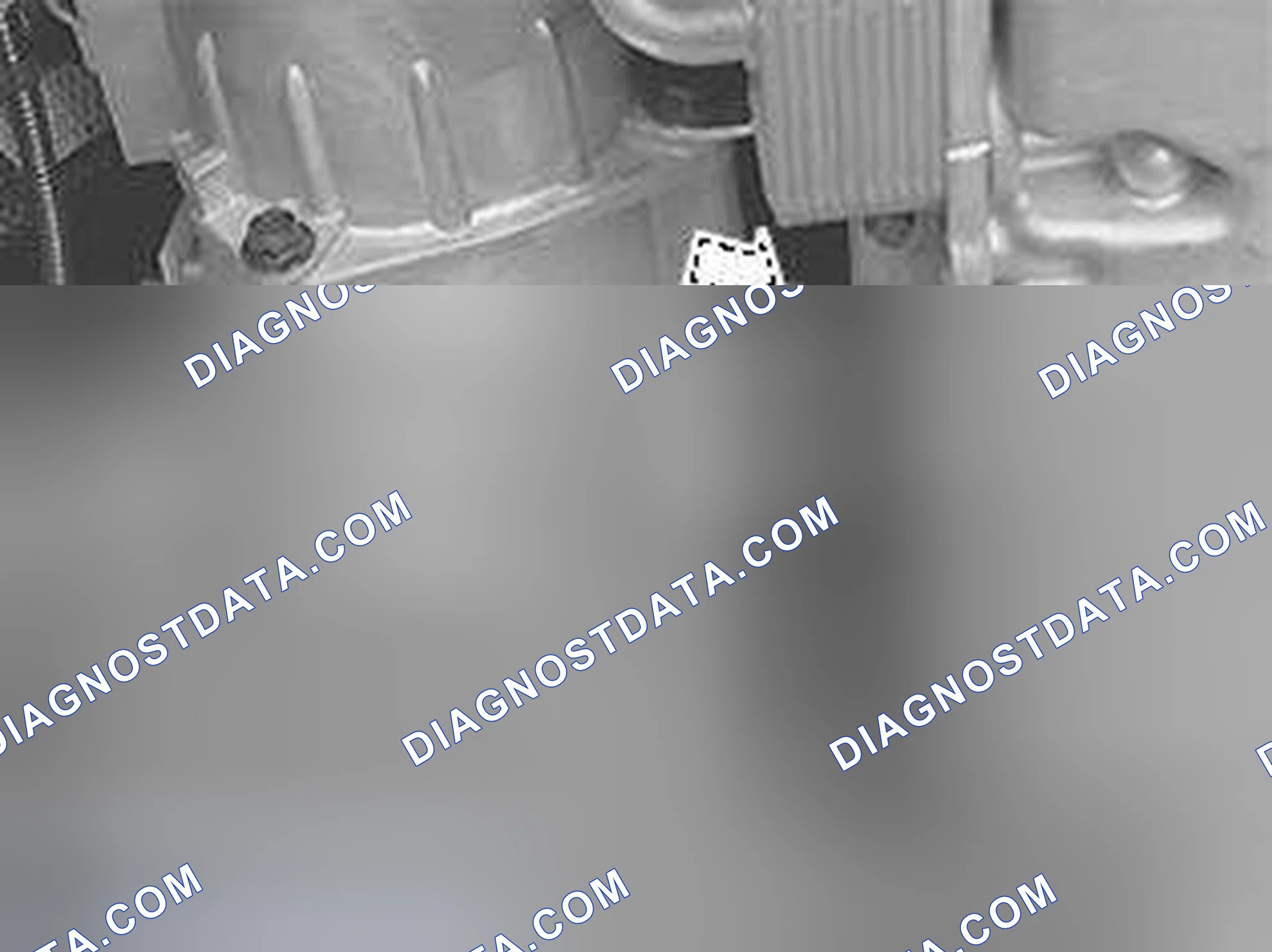 Scheme 1228: Installing and tightening the screws for the transmission