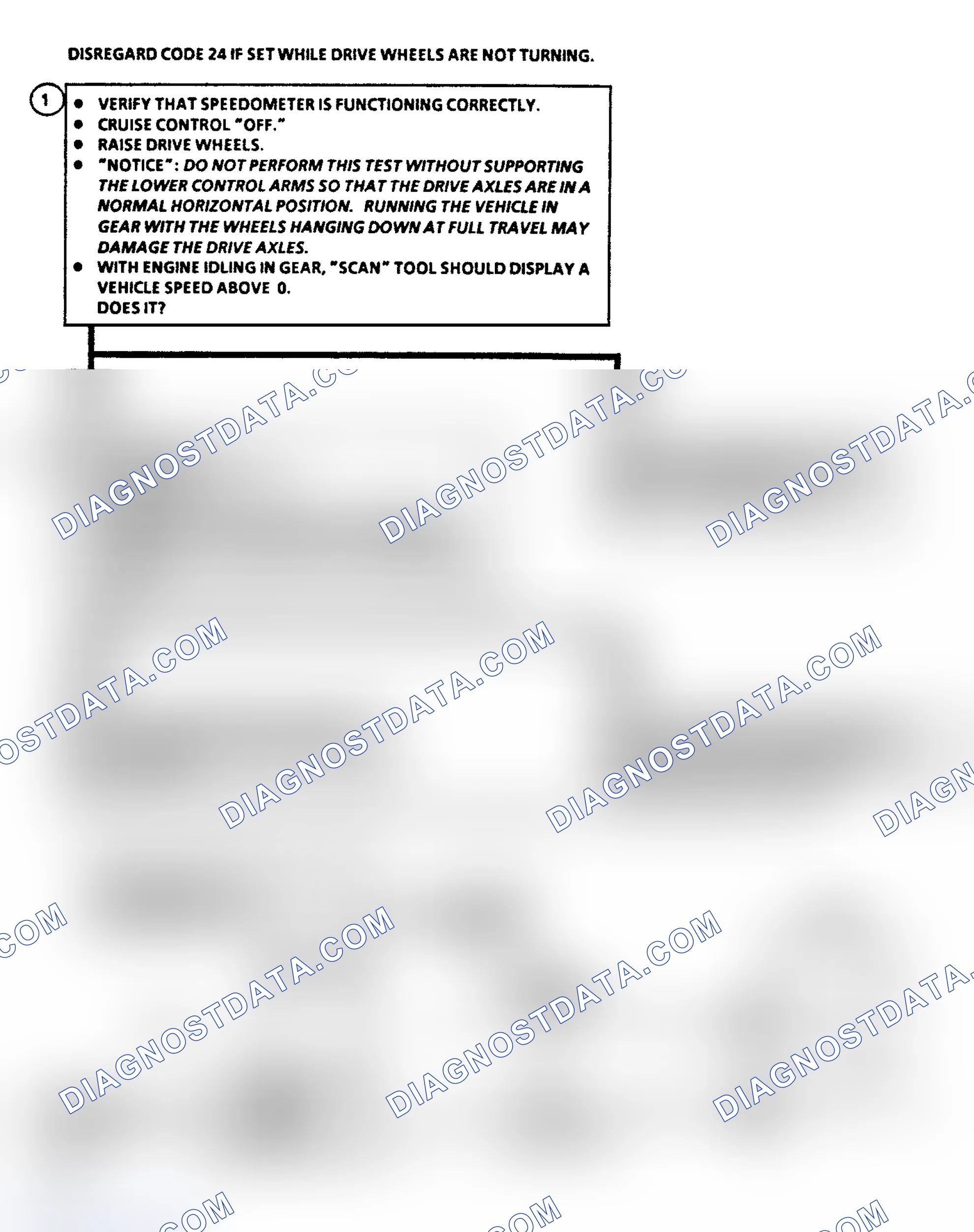 Scheme 440: Flow Chart & Schematic, Code 24: VSS W/In-Dash Speed Sensor (A Body)