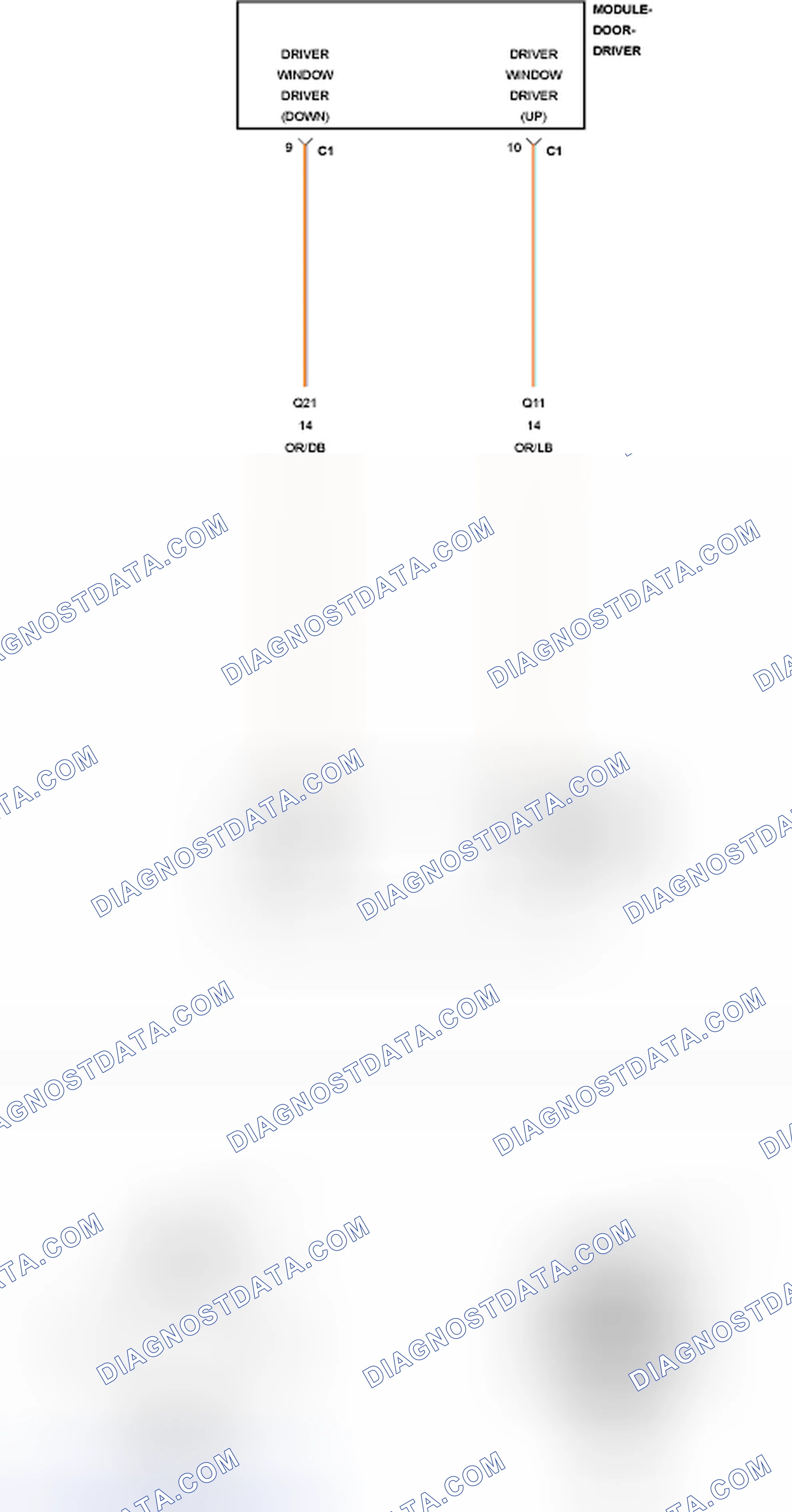 Scheme 337: B1854-DRIVER WINDOW CONTROL CIRCUIT LOW