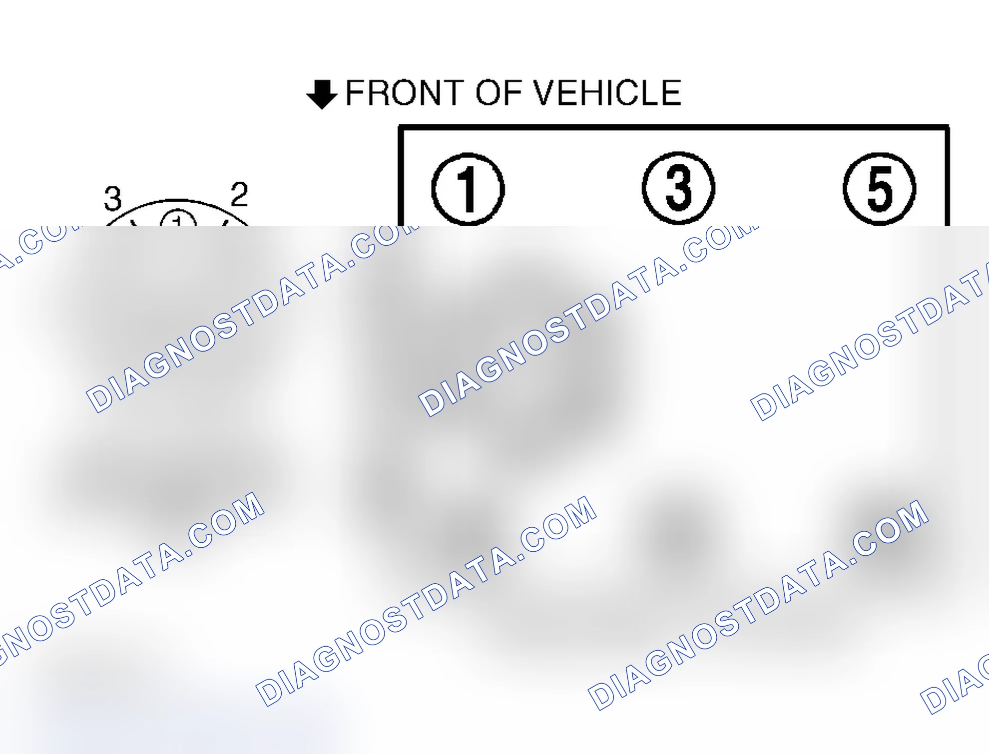 Scheme 3: Firing Order & Distributor Rotation 3.0L V6 (Caravan & Voyager)