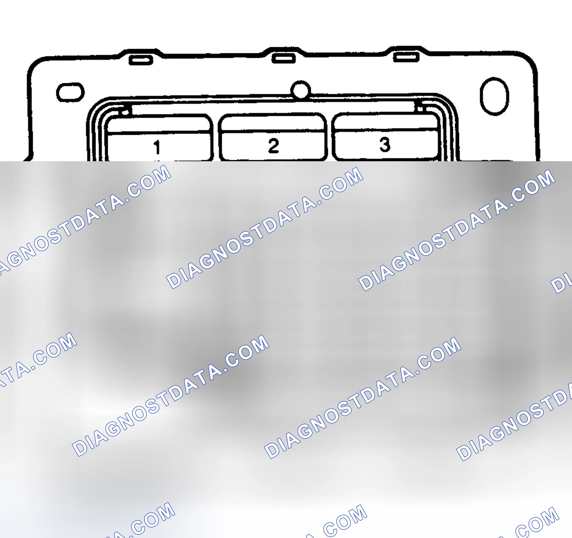 Scheme 4: INTERIOR FUSE PANEL IDENTIFICATION (1989-93 MODELS)