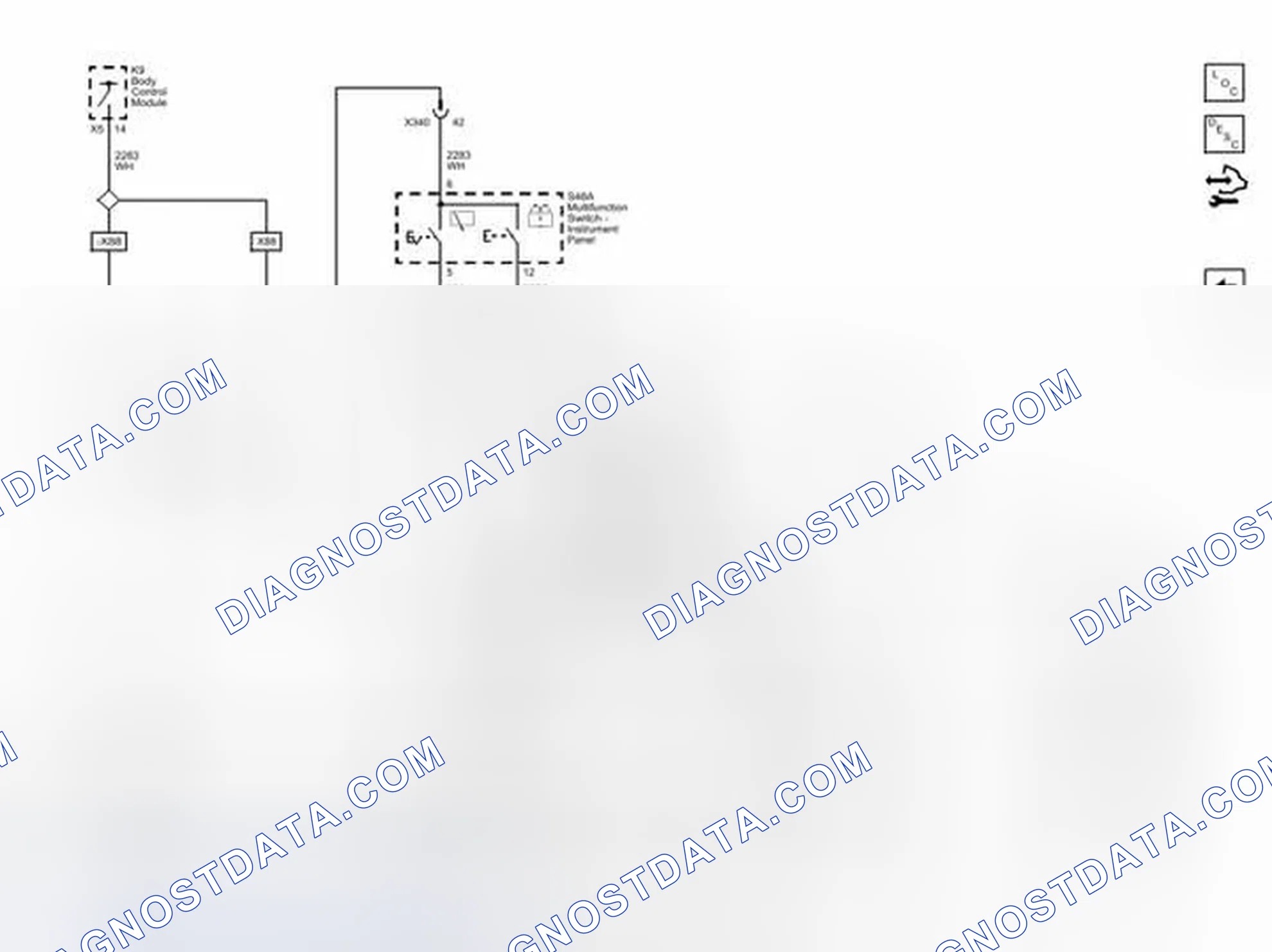 Scheme 3: Rear Wiper and Washer