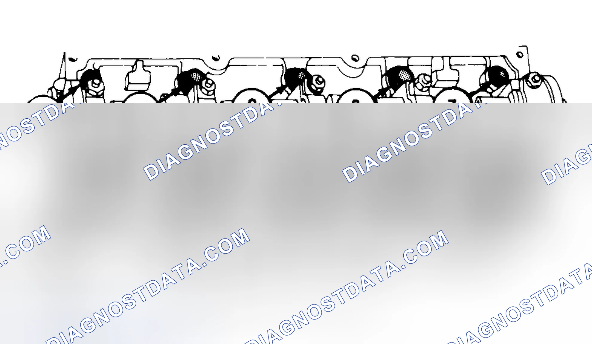 Scheme 7: Typical Cylinder Head Tightening or Loosening Sequence