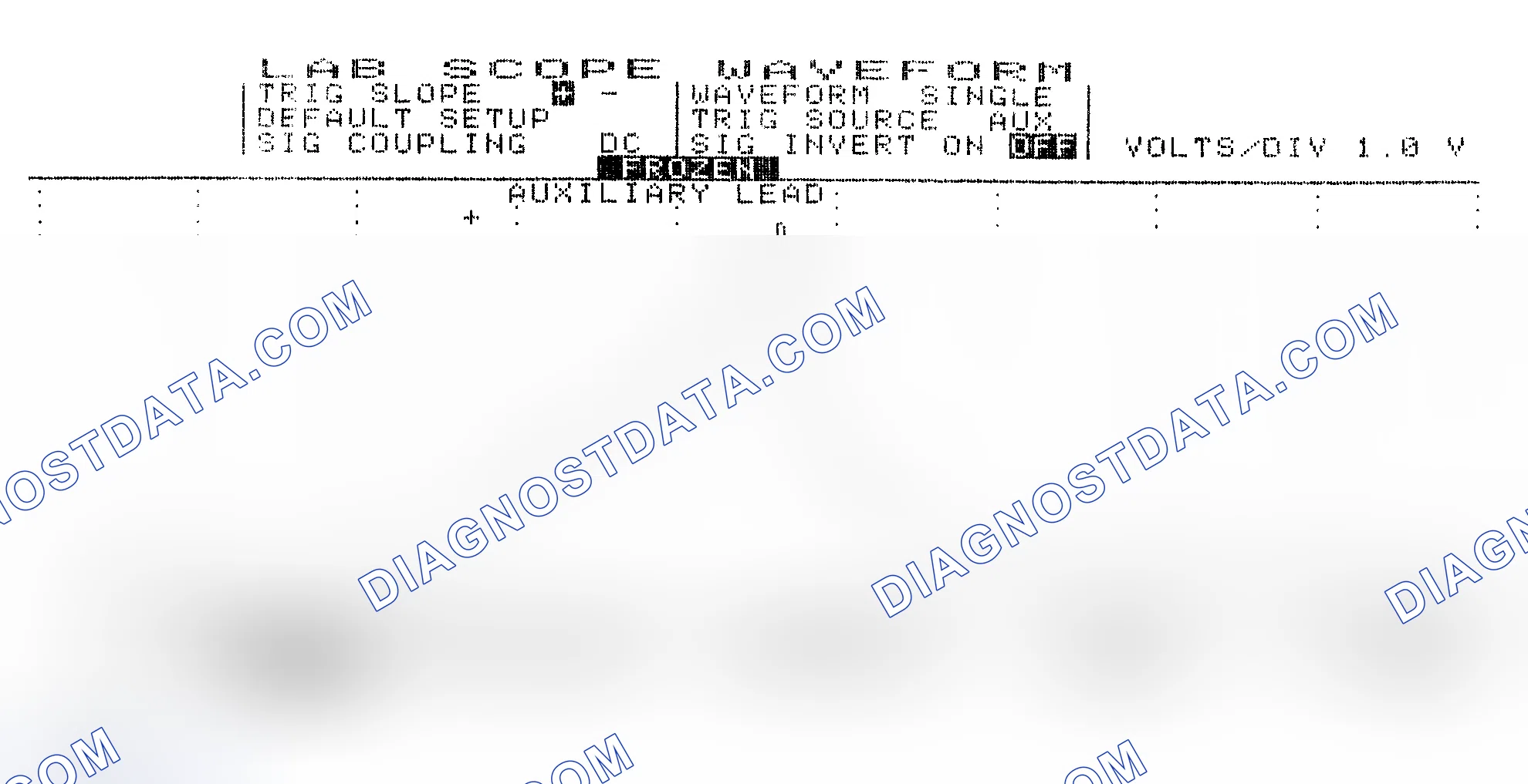 Scheme 19: Single Injector w/Excessive Current Flow - Current Pattern