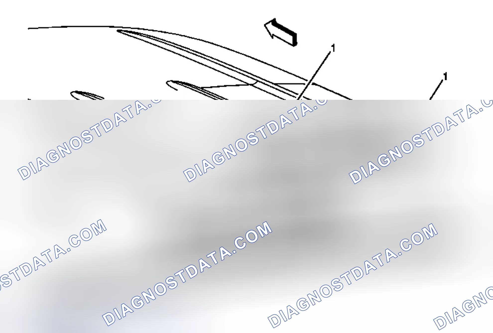 Scheme 82: High Mount Stop Lamp Replacement (Extended and Crew Cab)