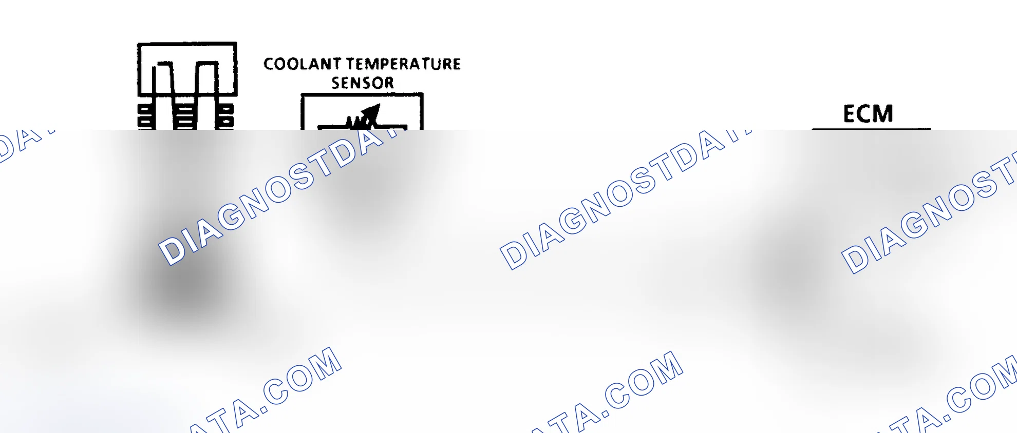 Scheme 86: Code 14 Schematic: Coolant Sensor Circuit