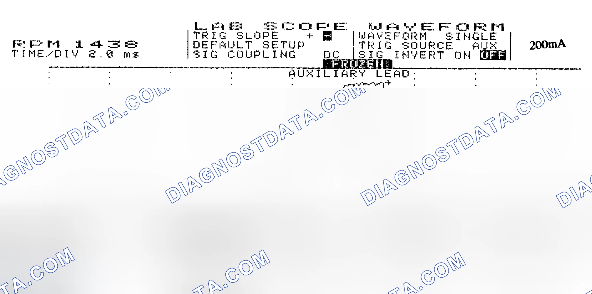 Scheme 15: Single Injector w/Normal Current Flow - Current Pattern
