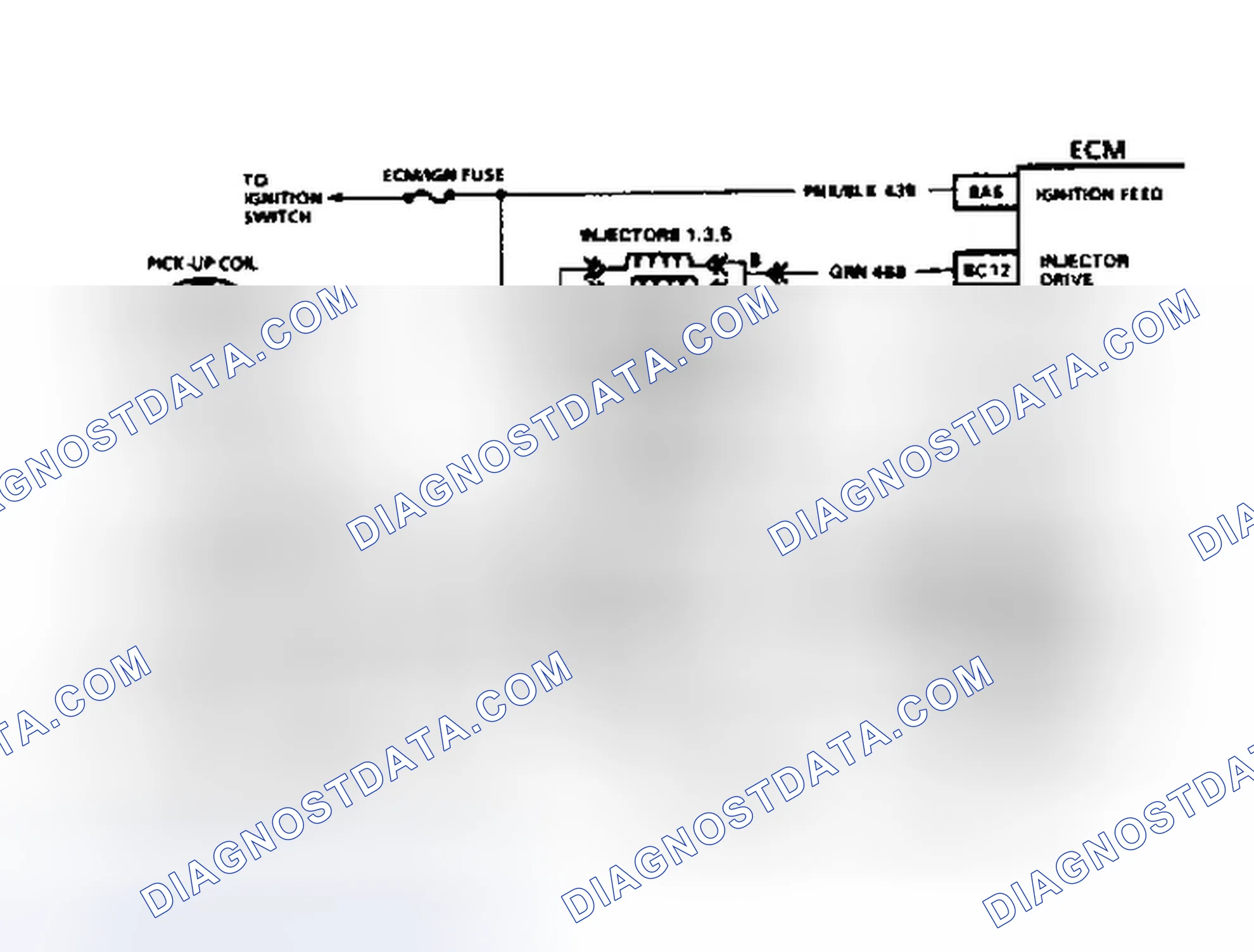 Scheme 117: Code 42 Schematic (3.1L) Electronic Spark Timing