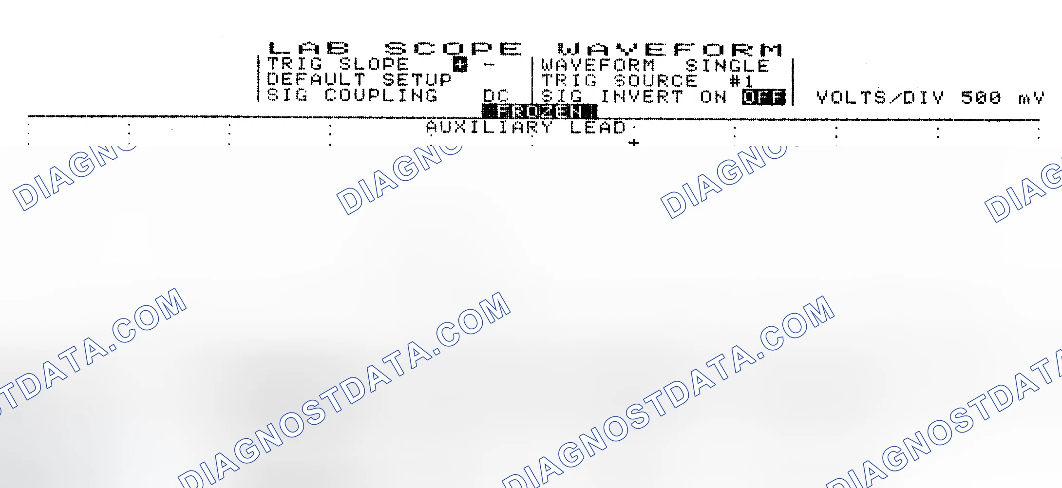 Scheme 10: Single Injector w/Excessive Current Flow - Current Pattern