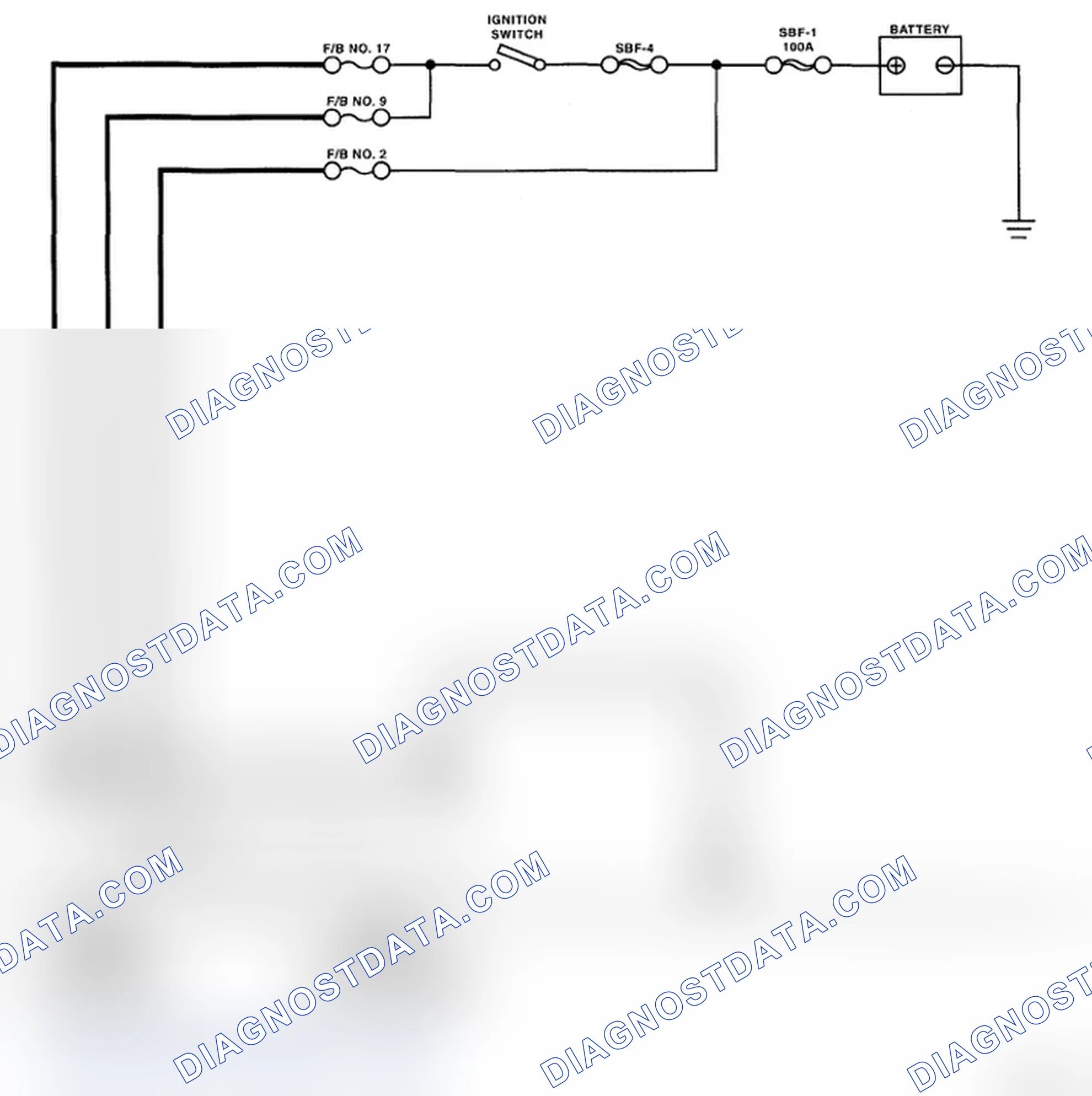 Scheme 8: Wiring Diagram - A/C Or Self-Diagnosis Systems Do Not Operate