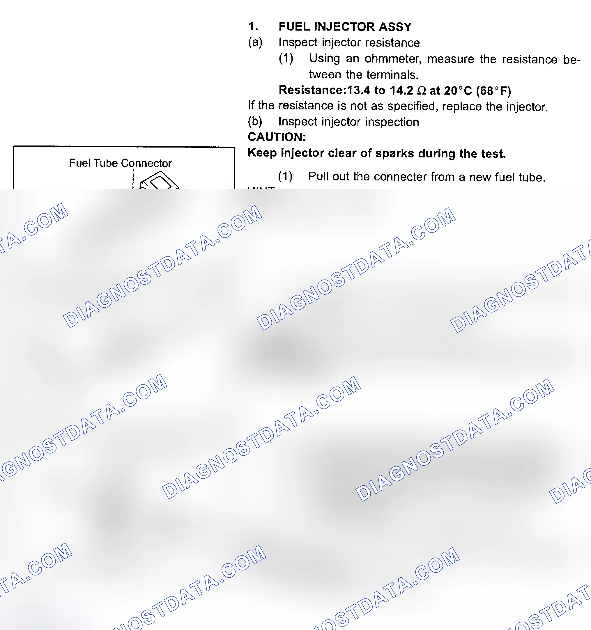 Scheme 625: Fuel Injectors (Camry - Jan. 2003 & Later Production)