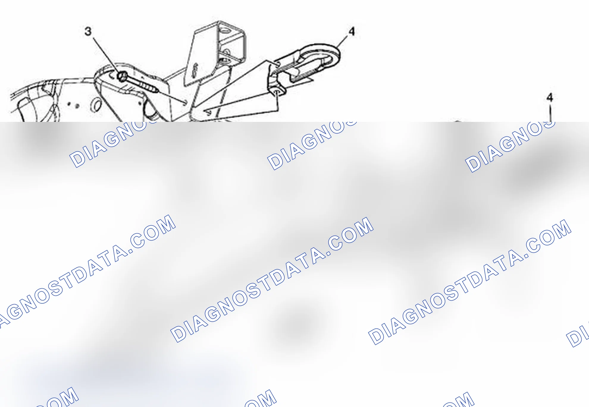 Scheme 3: Tow Hook Replacement (2500HD/3500 Series)