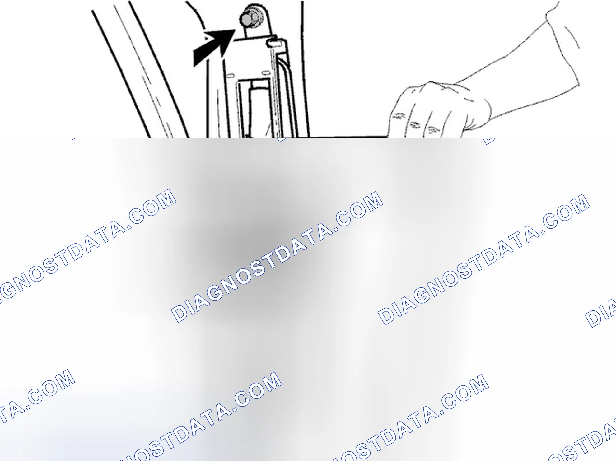 Scheme 148: Removing the B-post seat belt tensioner