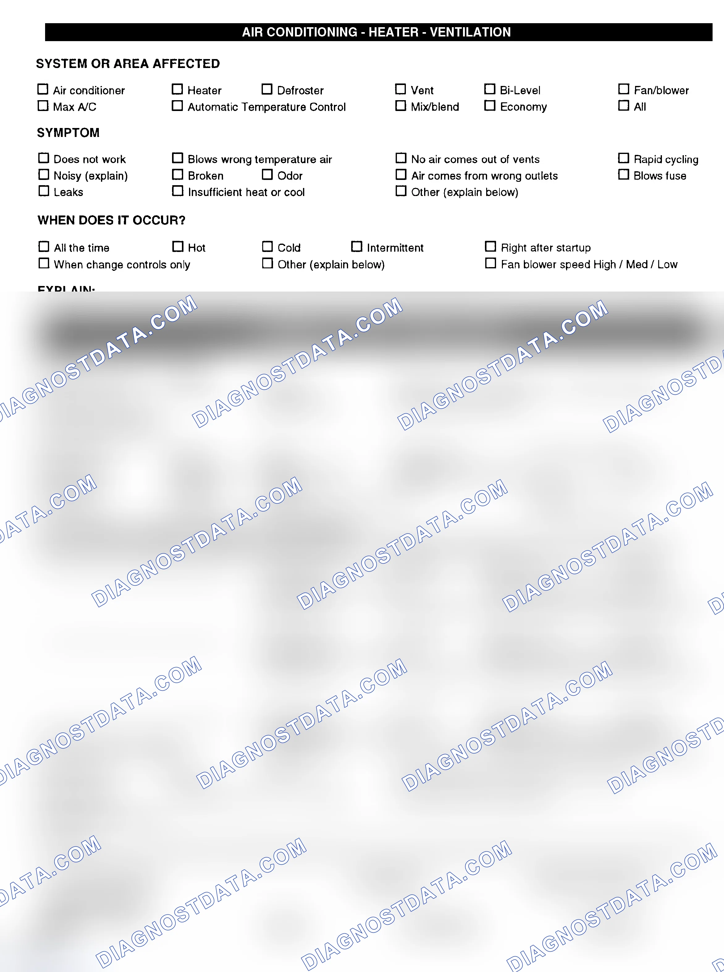 Scheme 4: Symptom Check List - Page 3