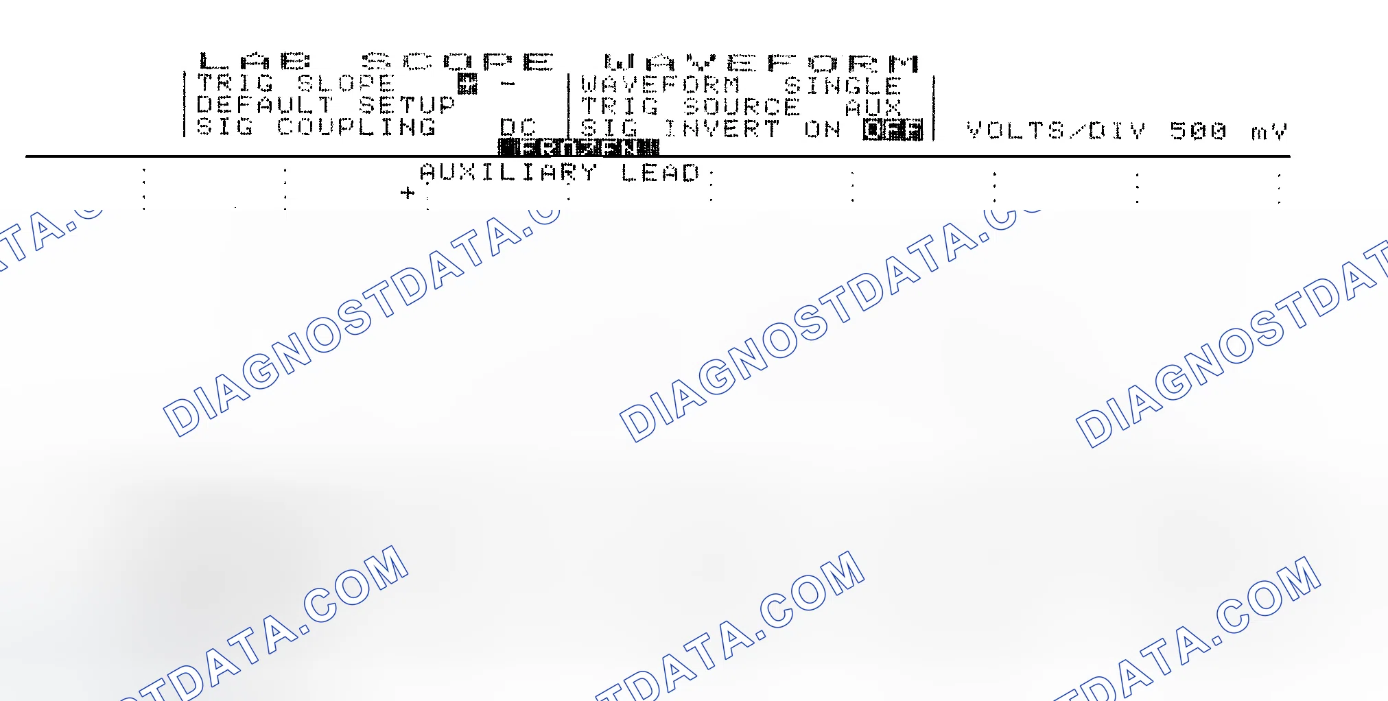 Scheme 14: Single Injector w/Excessive Current Flow - Current Pattern