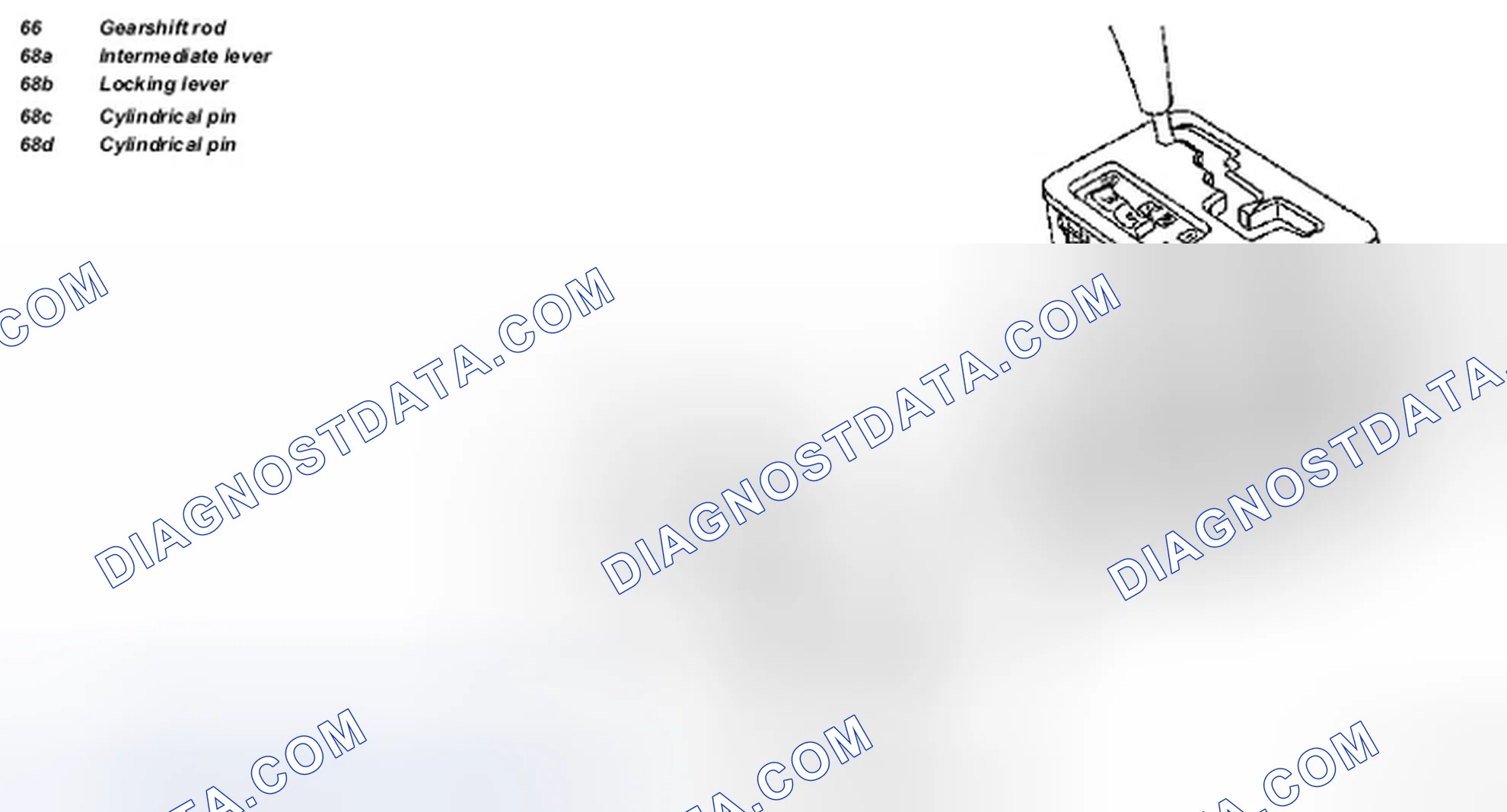 Scheme 225: D-4 shift isolating mechanism, location / task / design / function - GF27.60-P-5102G