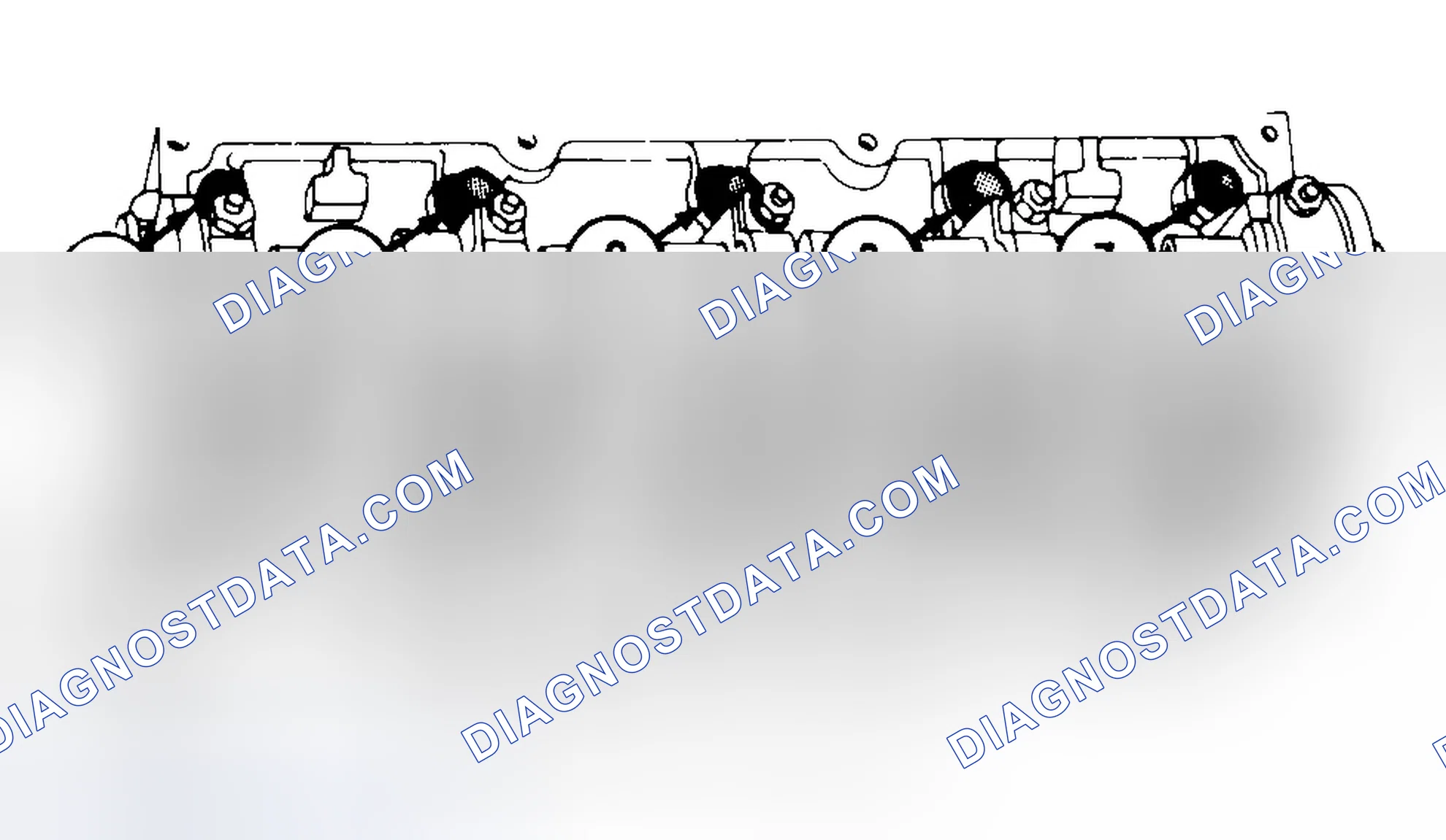 Scheme 7: Typical Cylinder Head Tightening or Loosening Sequence