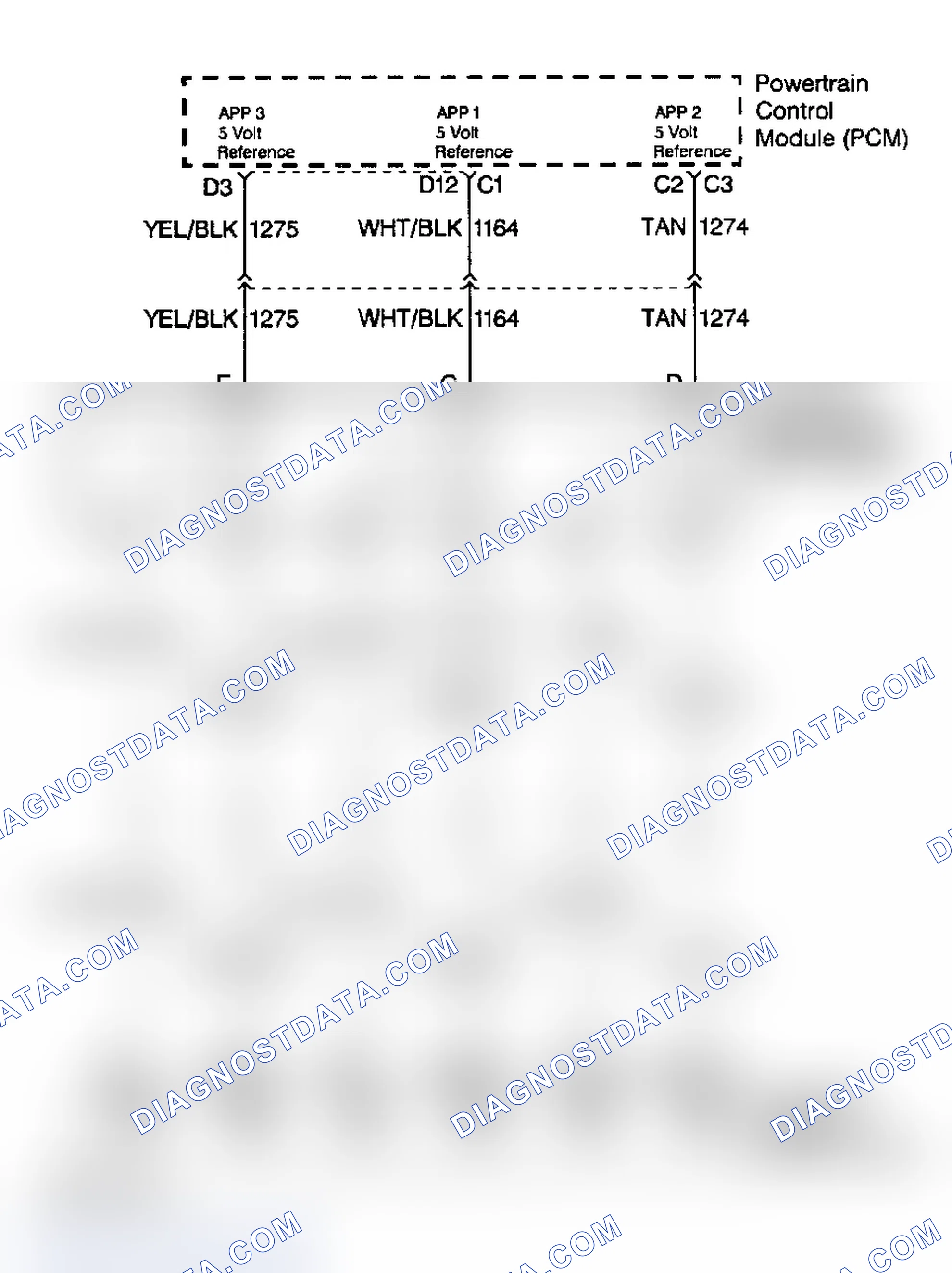 Scheme 4: DTC P0121: ACCELERATOR PEDAL POSITION (APP) SENSOR 1 CIRCUIT PERFORMANCE ("C", "G", "K" & "P" SERIES