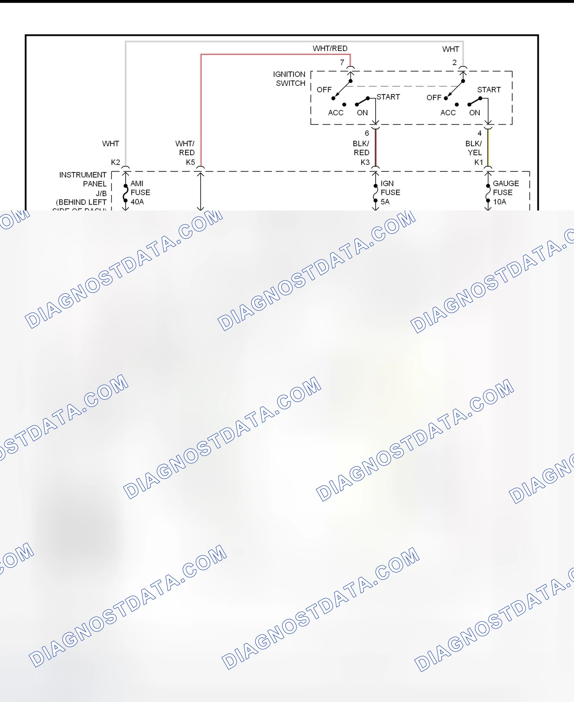 Scheme 1: Charging System Wiring Diagram (ES300)