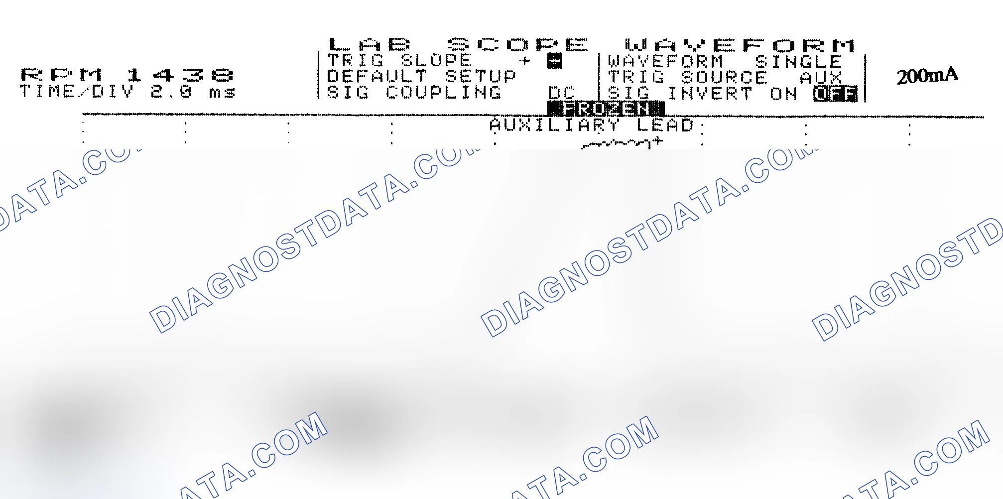 Scheme 15: Single Injector w/Normal Current Flow - Current Pattern