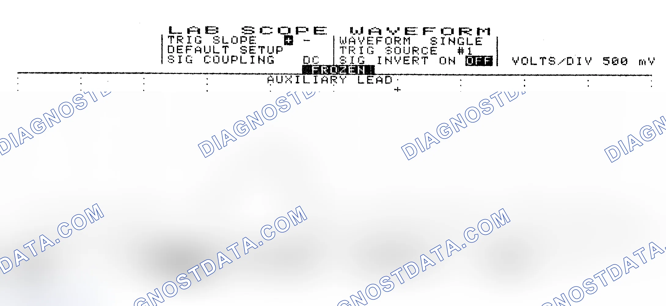 Scheme 10: Single Injector w/Excessive Current Flow - Current Pattern
