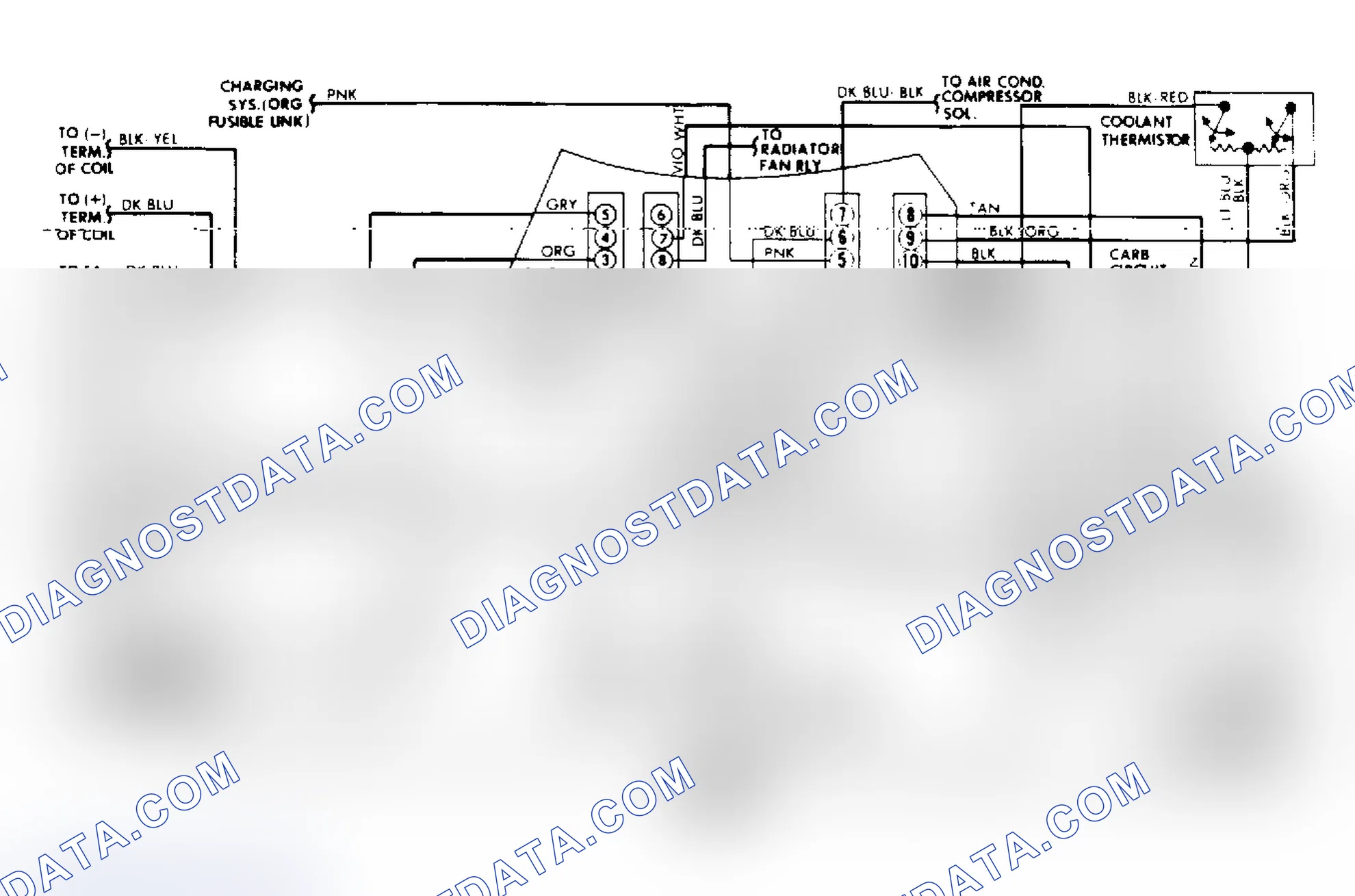Scheme 29: Wiring Diagram for Chrysler 1.6L and 2.2L EFC System