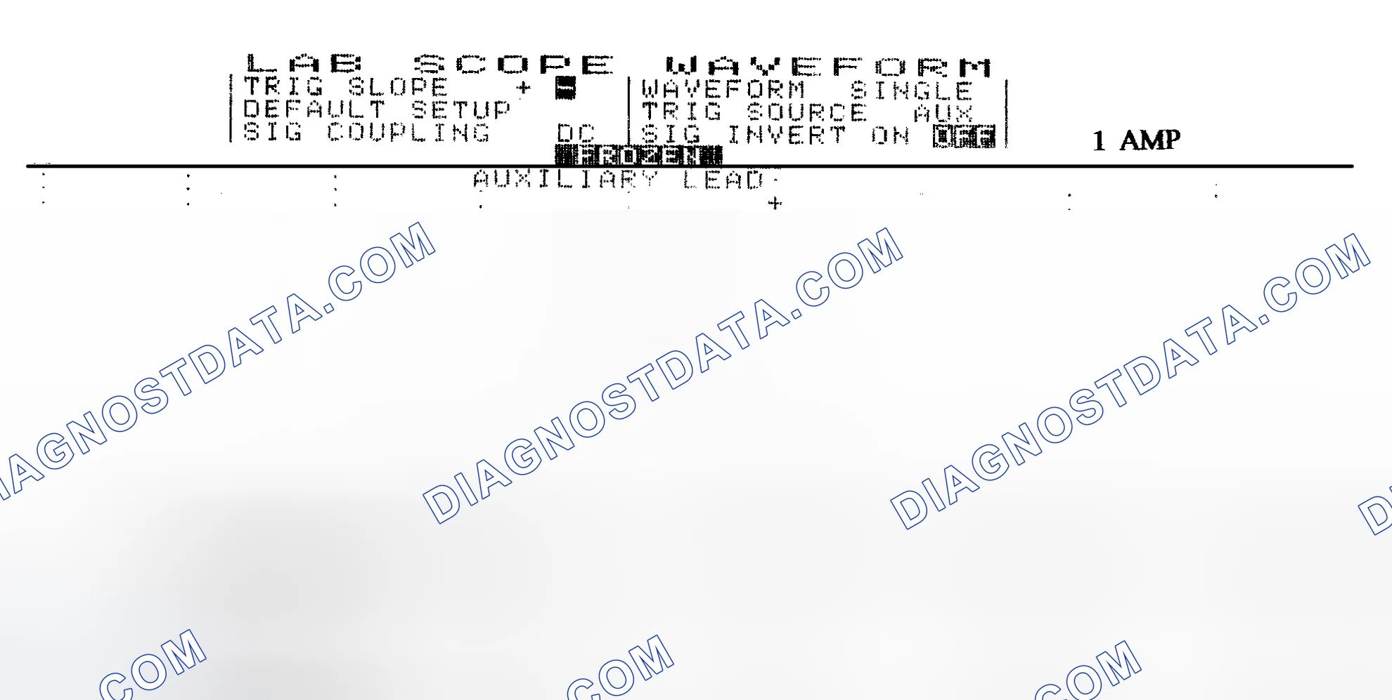 Scheme 20: Single Injector w/Normal Current Flow - Current Pattern