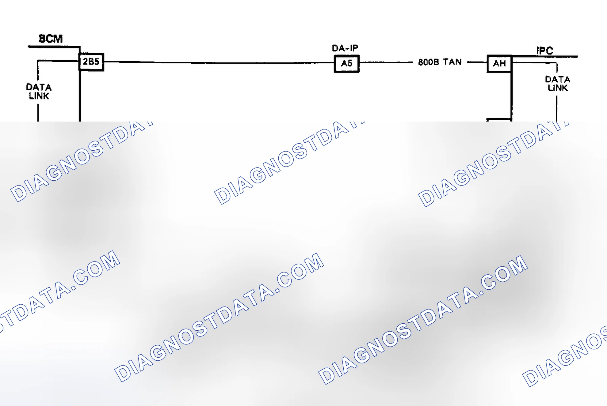 Scheme 374: CHART D-1, GROUNDED SERIAL DATA CIRCUIT - REATTA & RIVIERA