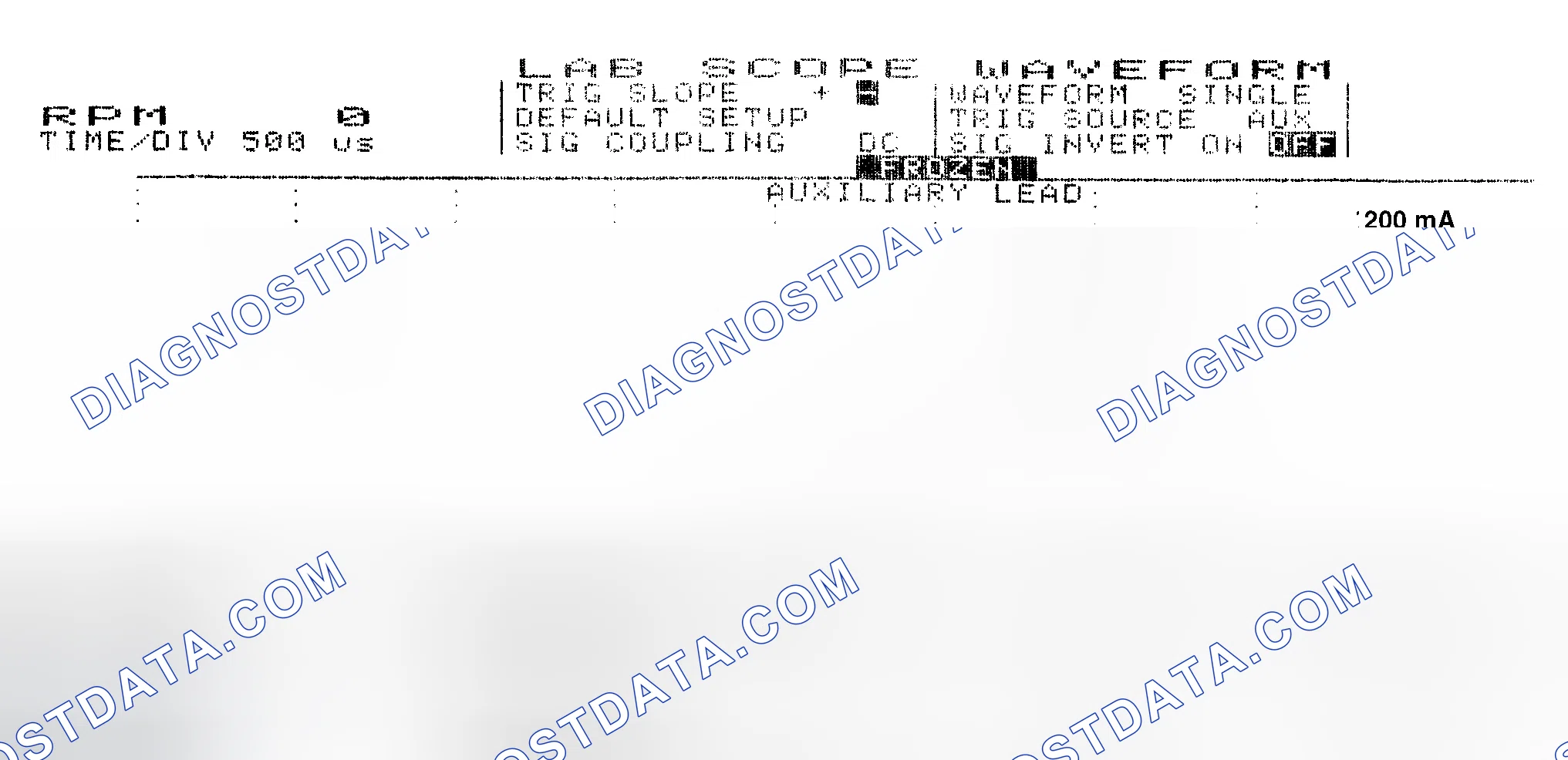 Scheme 17: Single Injector w/Normal Current Flow - Current Pattern