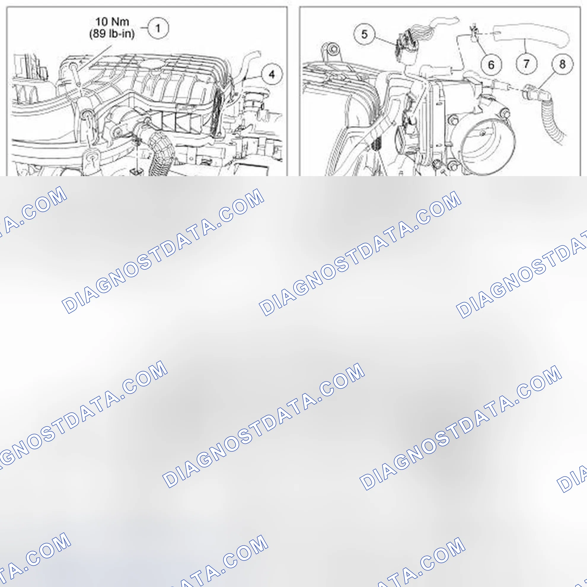 Scheme 25: Upper Intake Manifold