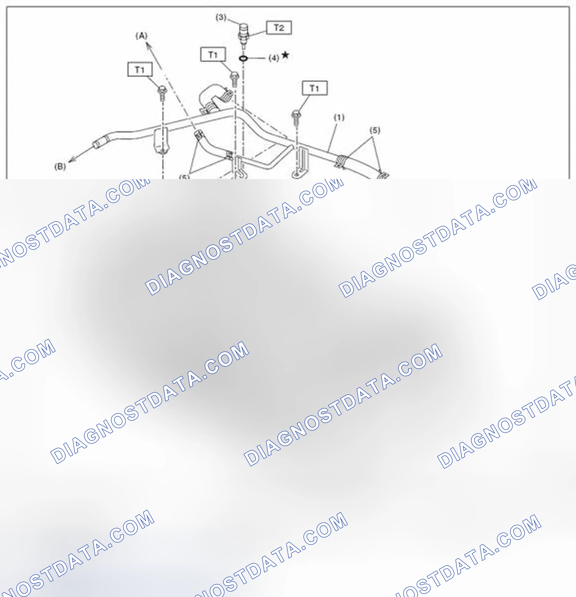 Scheme 41: ENGINE COOLANT TEMPERATURE SENSOR AND HEATER HOSE